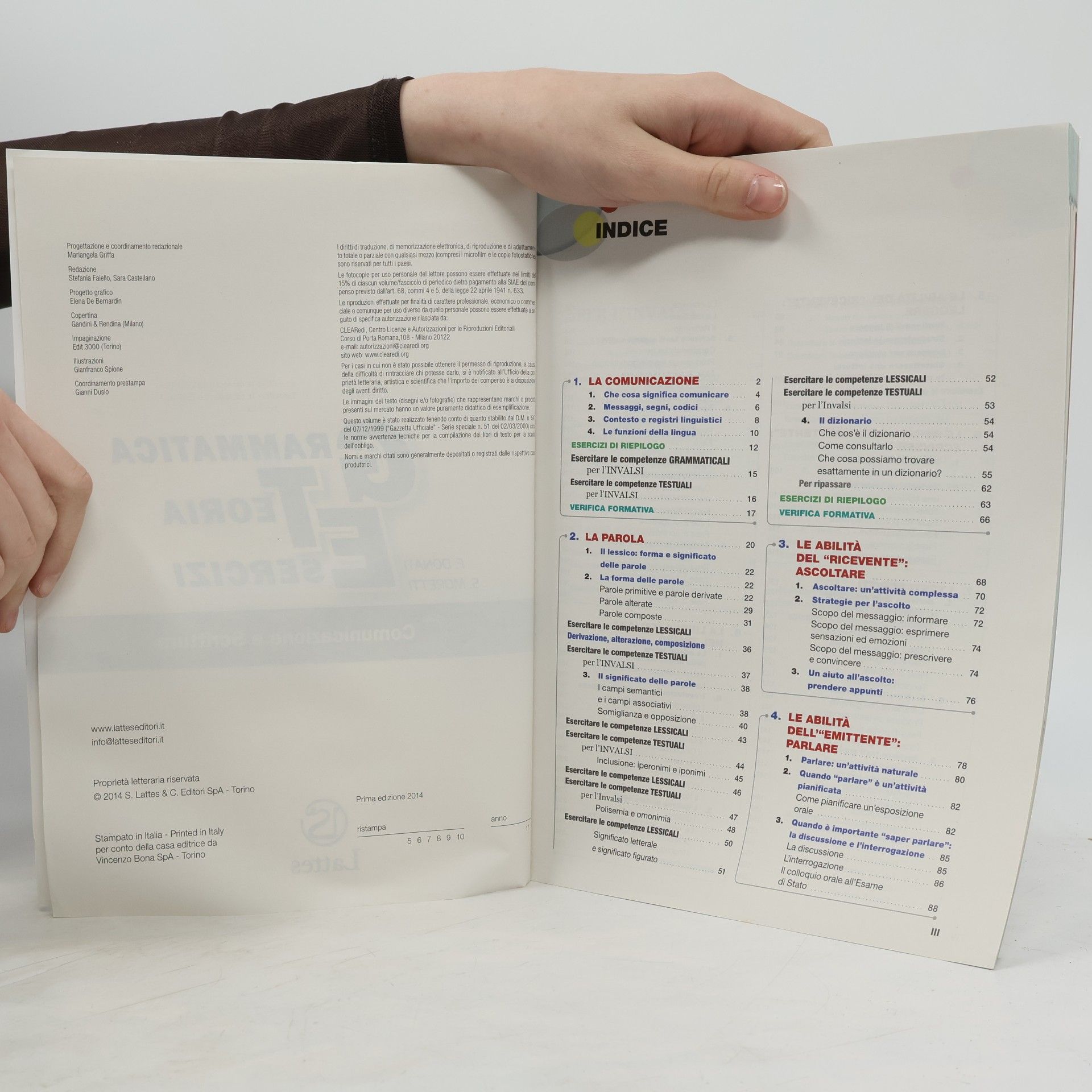 Various authors Grammatica Teoria Esercizi