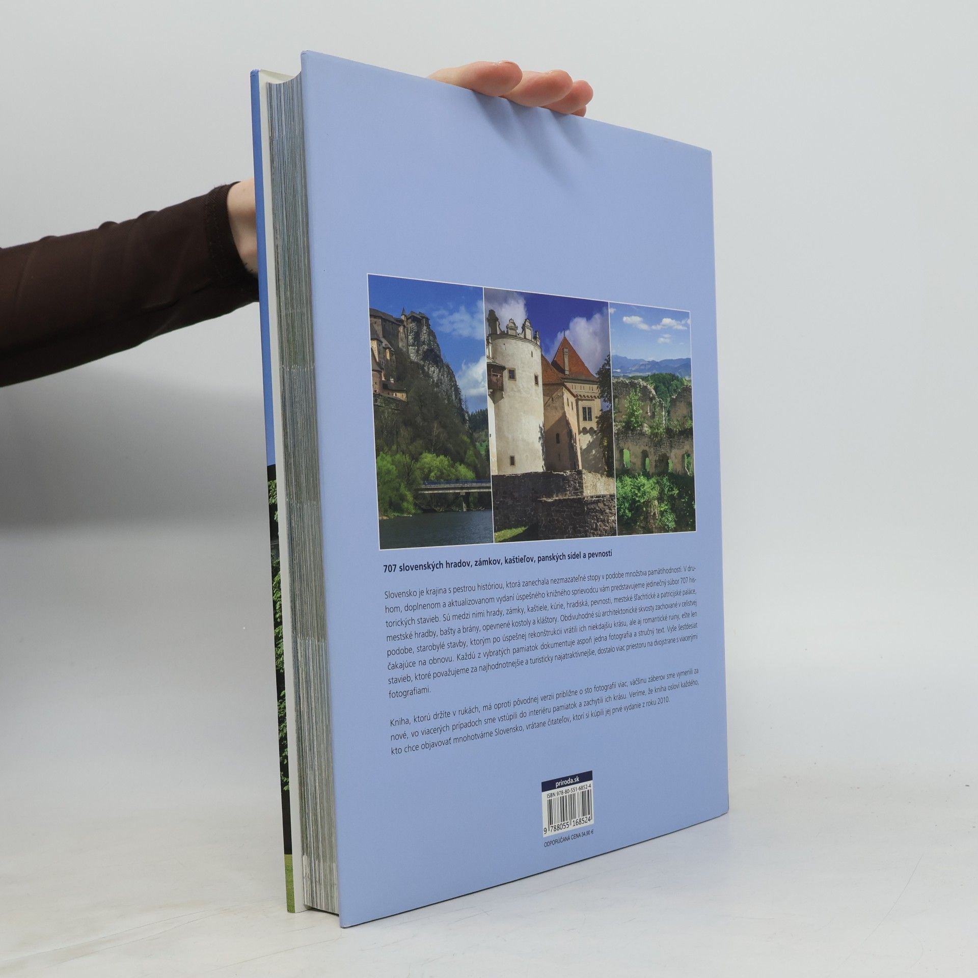 Rebecca Stephens 707 slovenských hradov, zámkov, kaštieľov, panských sídel a pevností