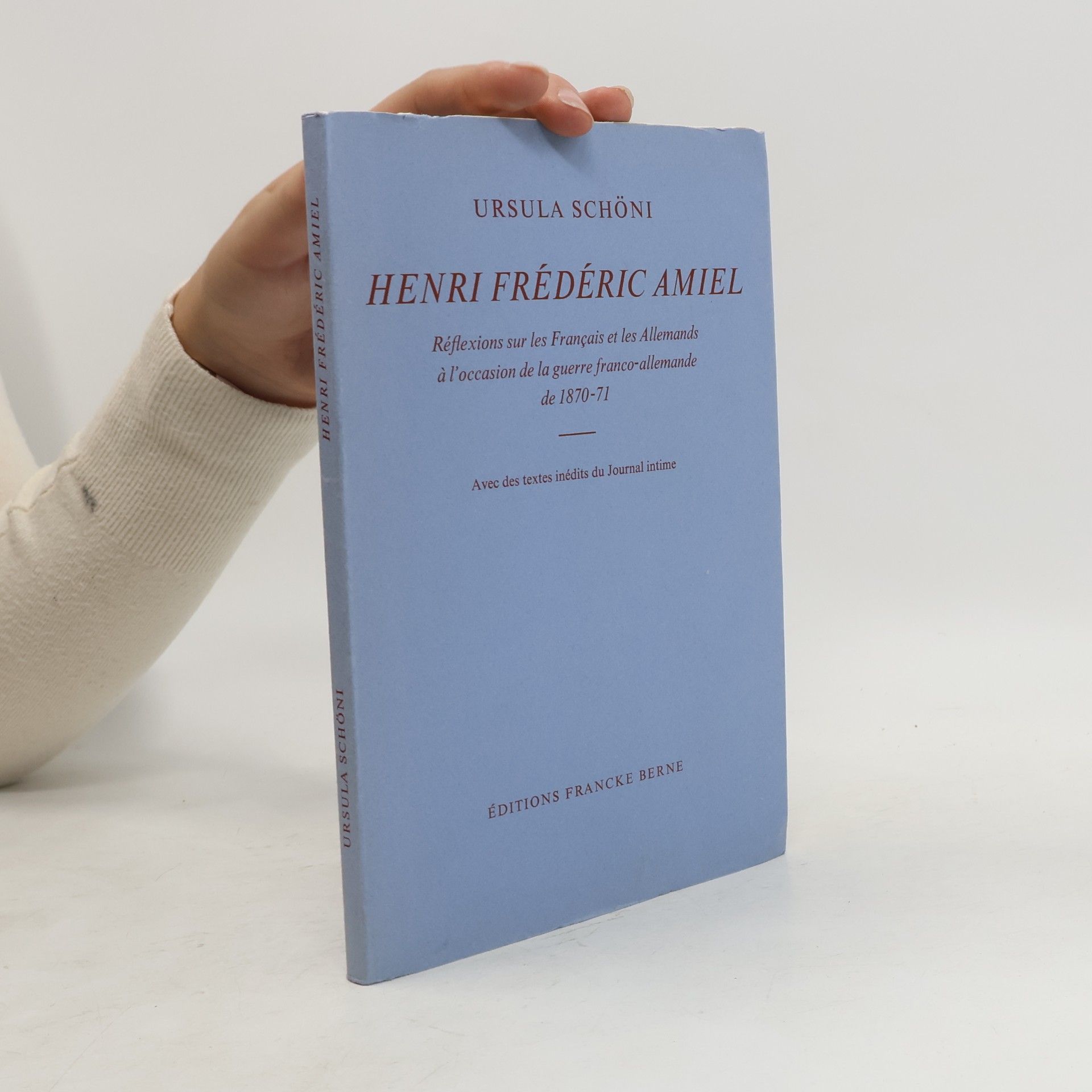 Ursula Günster-Schöning Henri Frédeéric Amiel