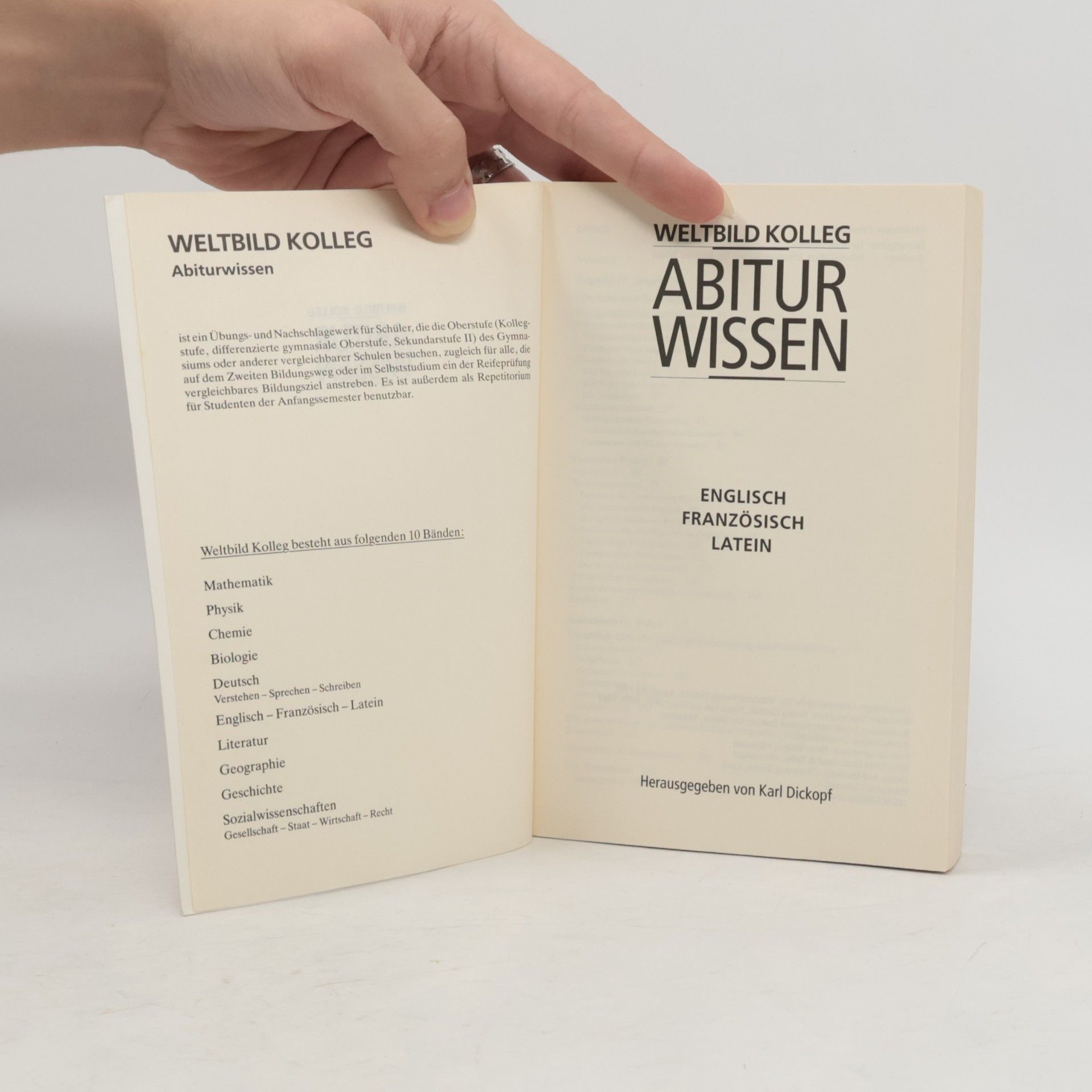 kolektiv Abitur Wissen English, Französisch, Latein