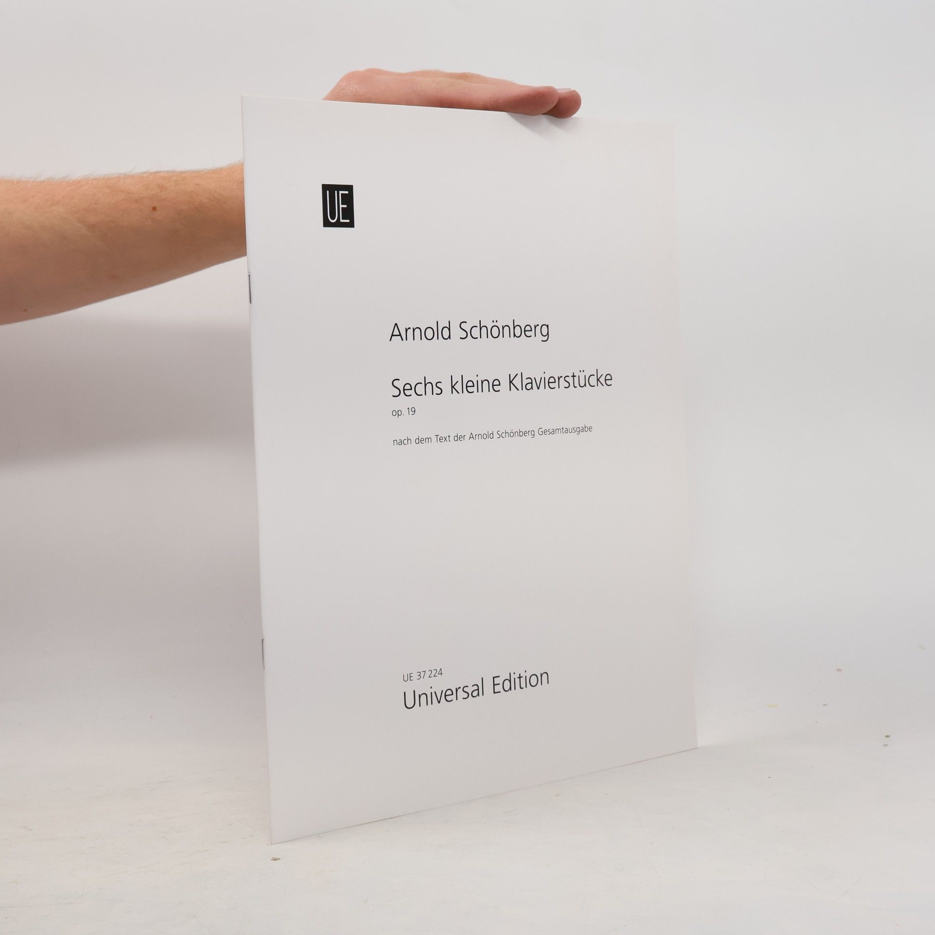 Arnold Schoenberg 6 kleine Klavierstücke