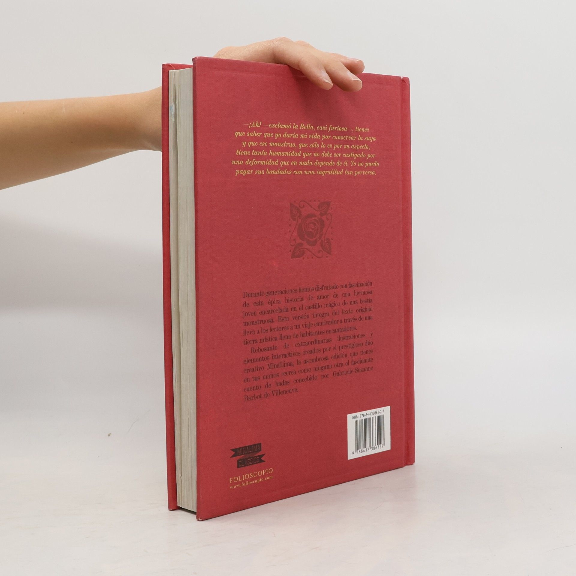 Gabrielle-Suzanne Barbot de Villeneuve Clásicos ilustrados de MinaLima: La Bella y la Bestia espléndidamente ilustrado con elementos interactivos