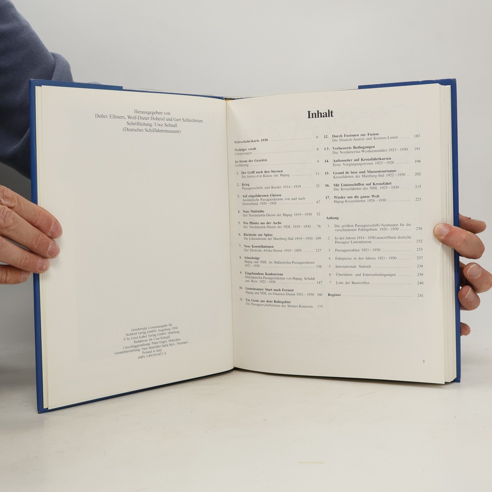 Arnold Kludas Die Geschichte der Deutschen Passagierschiffahrt Band I
