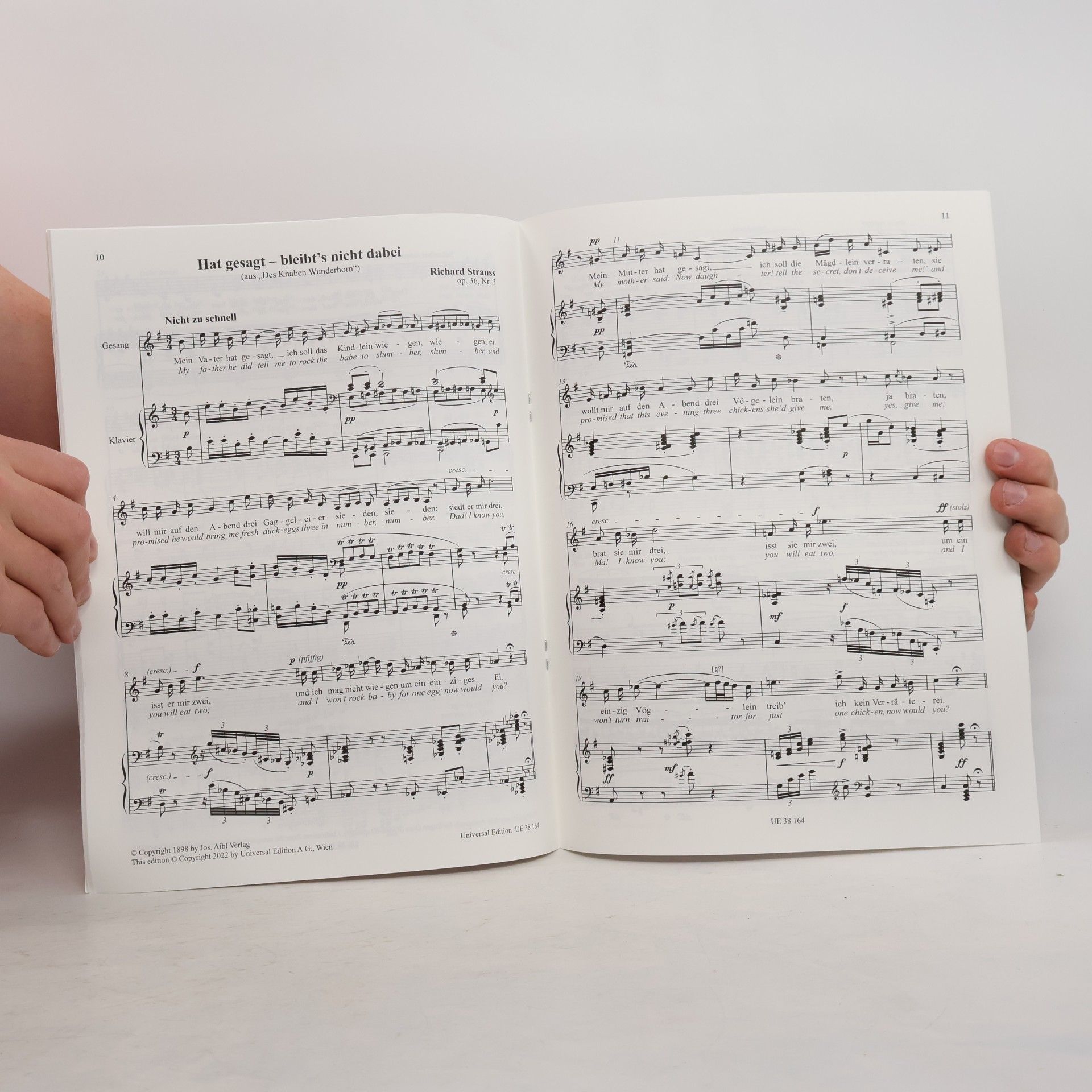 Richard Strauss Richard Strauss Werke: Vier Lieder