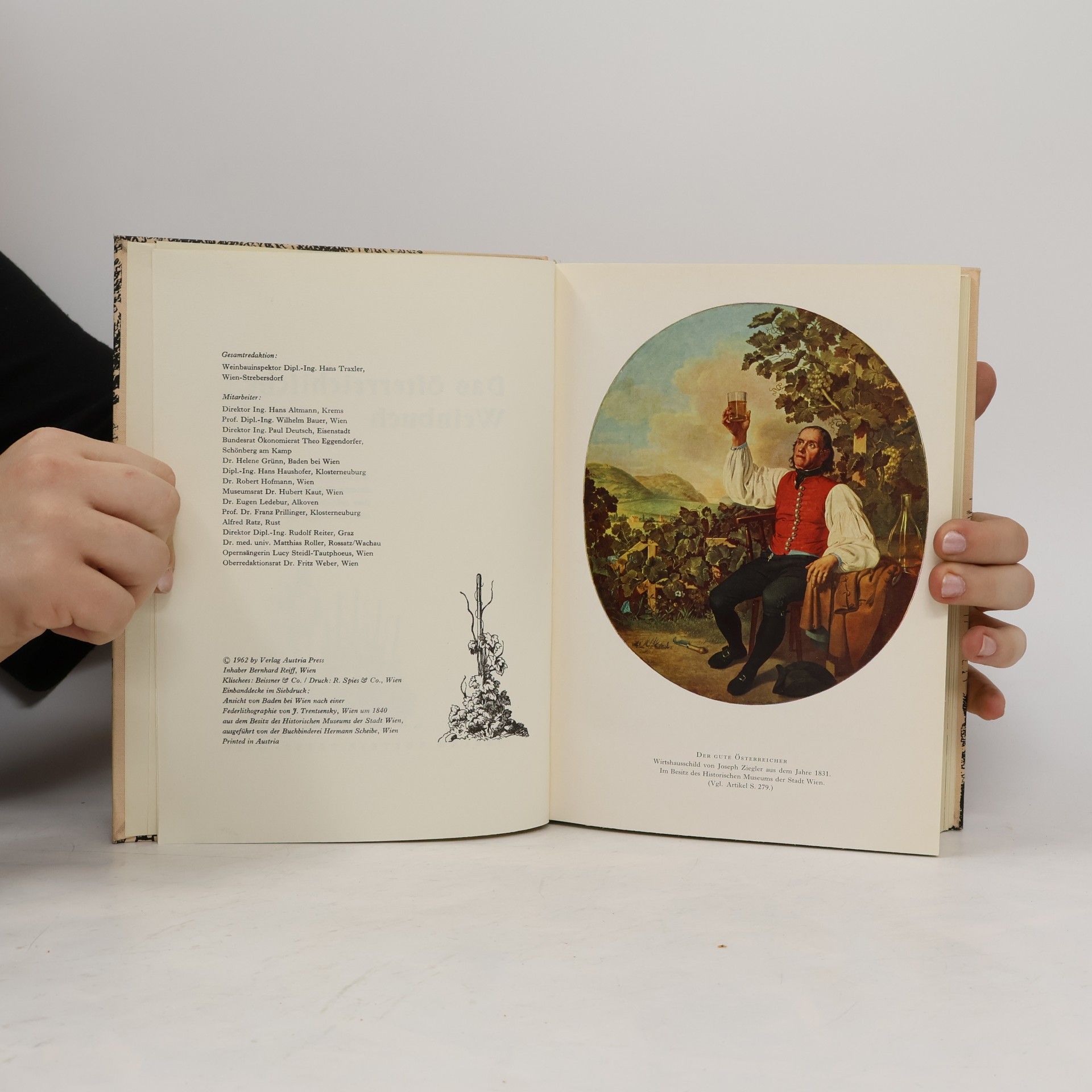 Hans Traxler Das österreichische Weinbuch