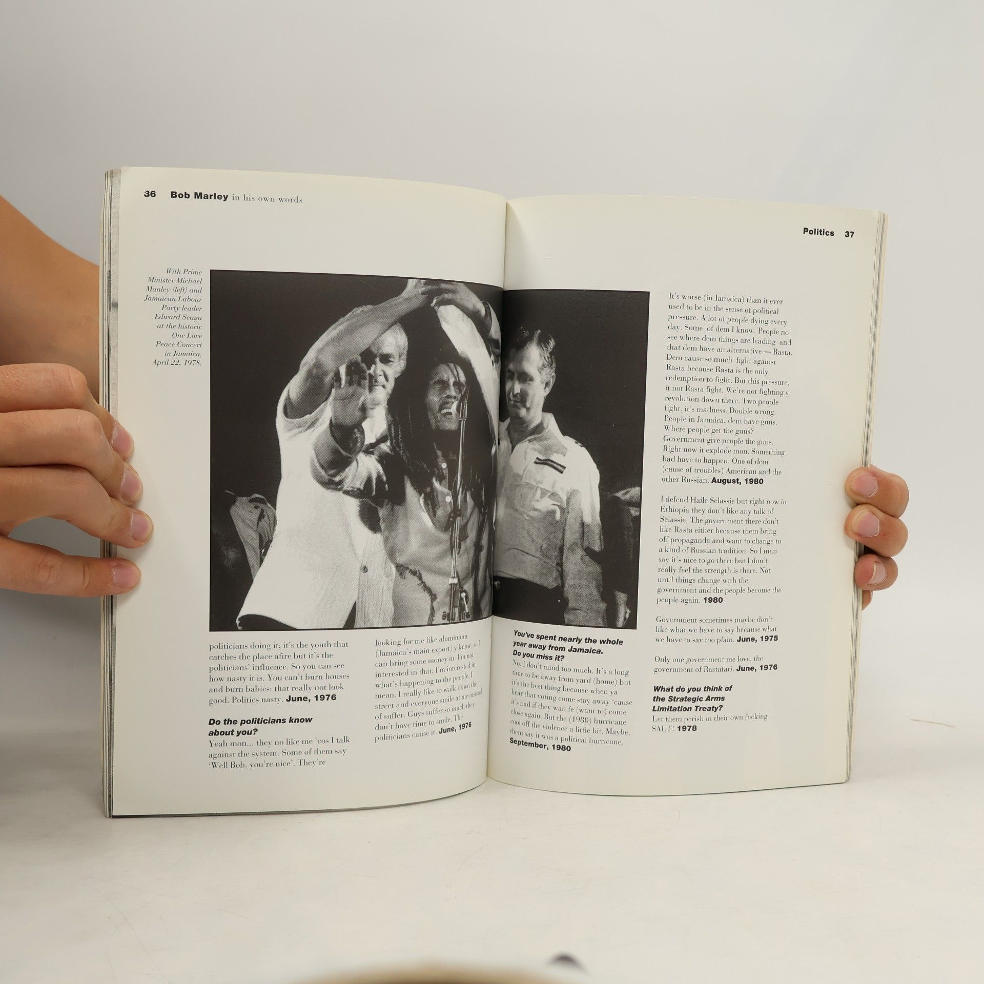 Bob Marley Bob Marley in His Own Words