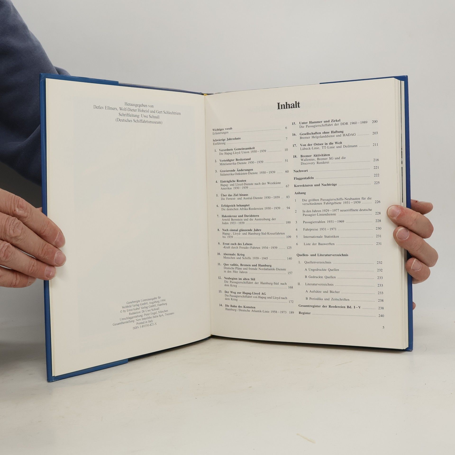 Arnold Kludas Die Geschichte der deutschen Passagierschifffahrt