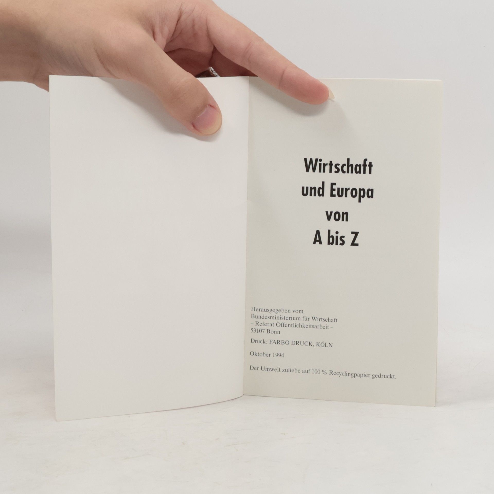 kolektiv Wirtschaft und Europa von A-Z