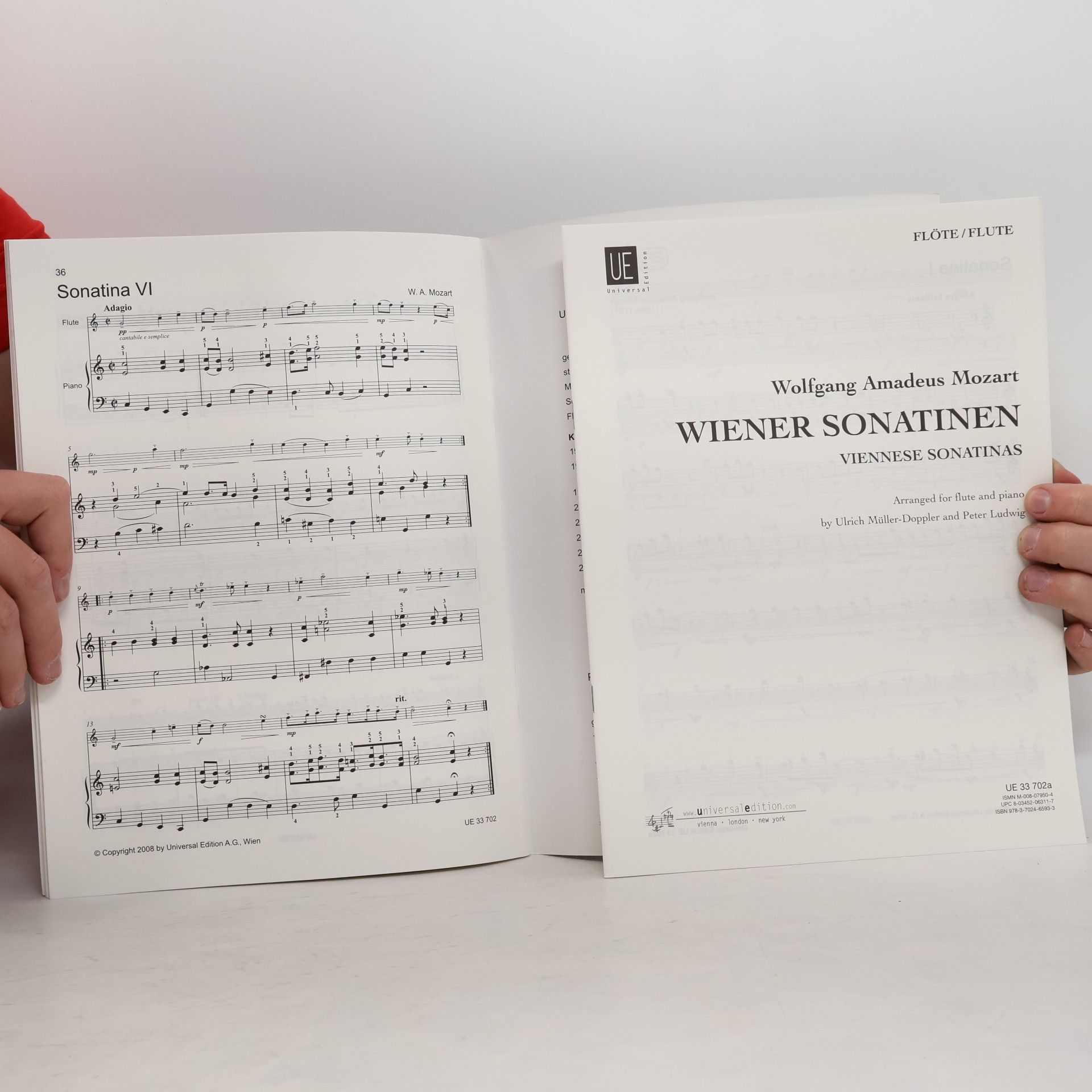 Wolfgang Amadeus Mozart Wiener Sonatinen