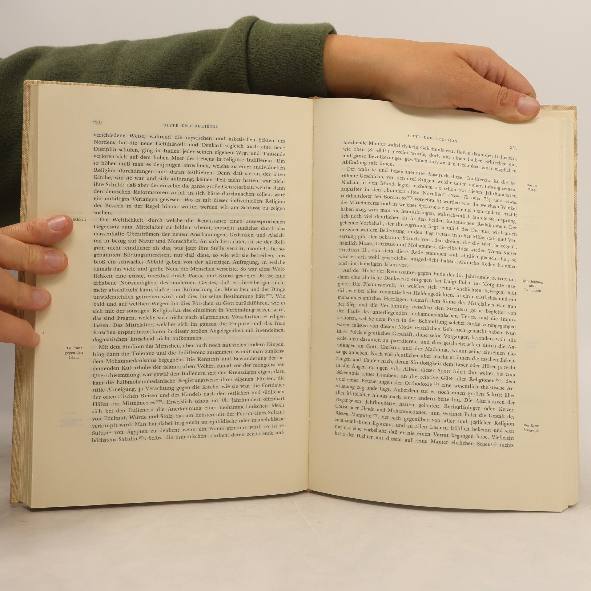 Jacob Burckhardt Die Kultur der Renaissance in Italien