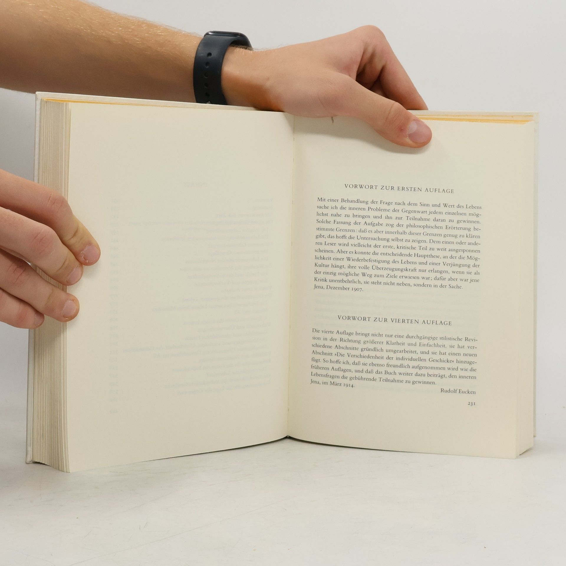 Rudolg Eucken Philosophische Schriften