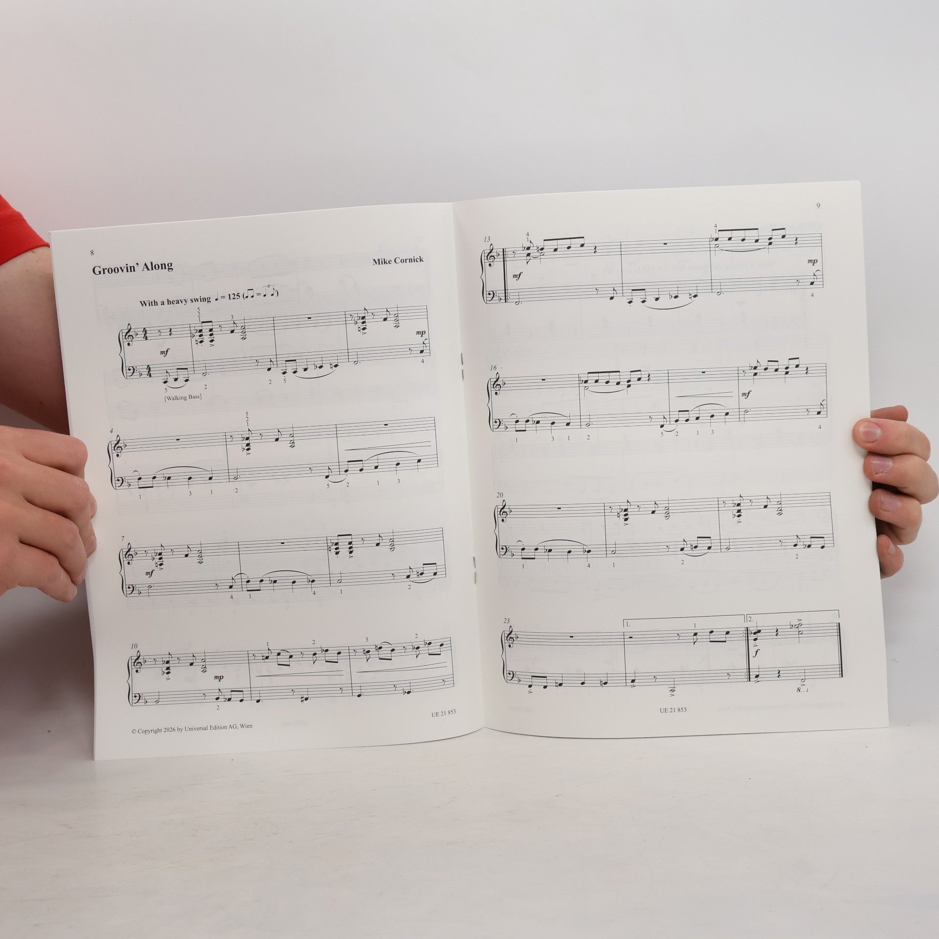 Mike Cornick 10 Jazz Piano Studies