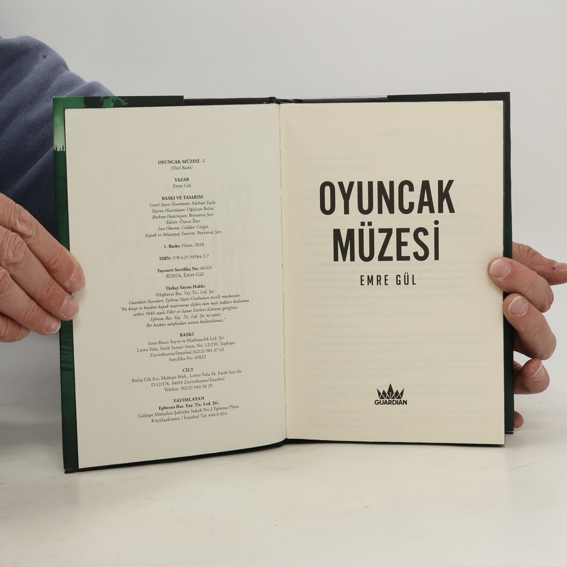 Emre Gül Oyuncak Müzesi (Özel Baskı - Ciltli)
