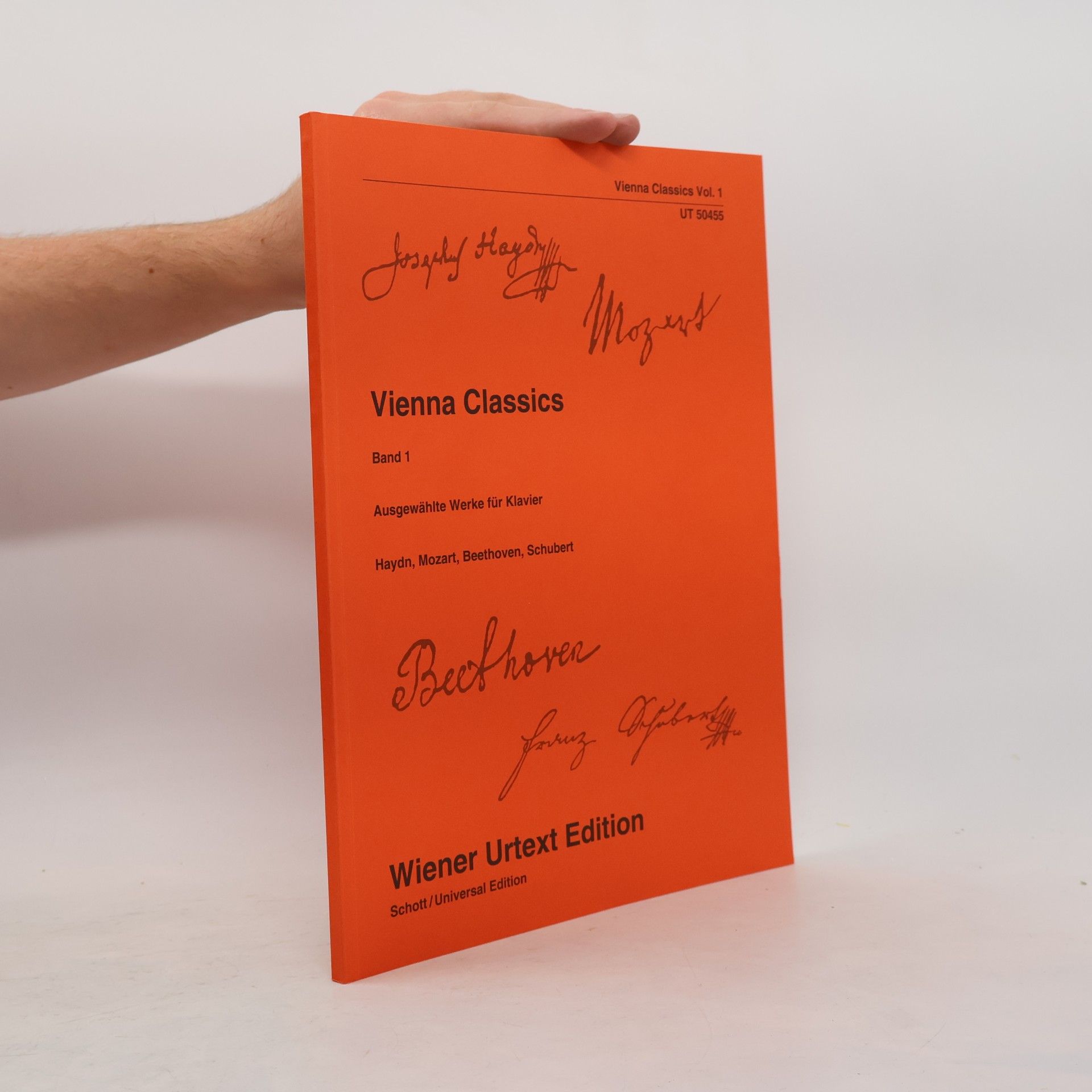Franz Schubert Vienna Classics Band 1: Ausgewählte Werke für Klavier. Klavier. (Wiener Urtext Edition)