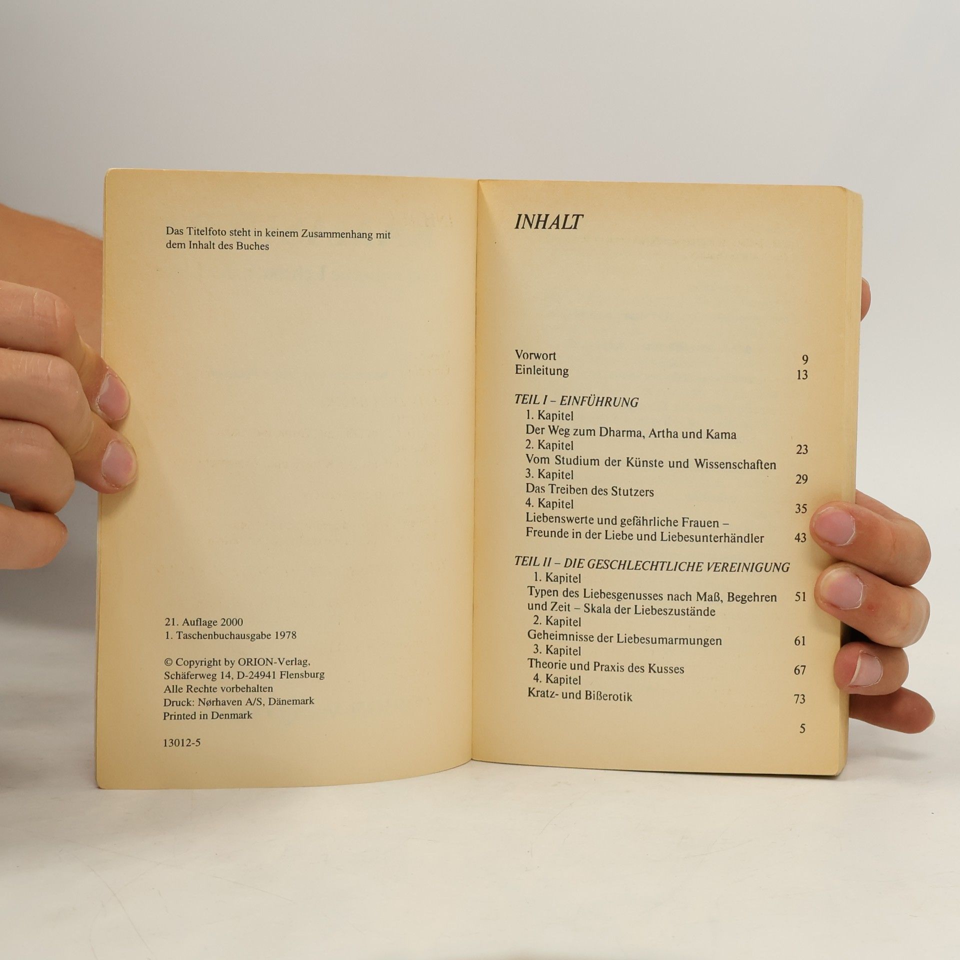 Various authors Kamasutra