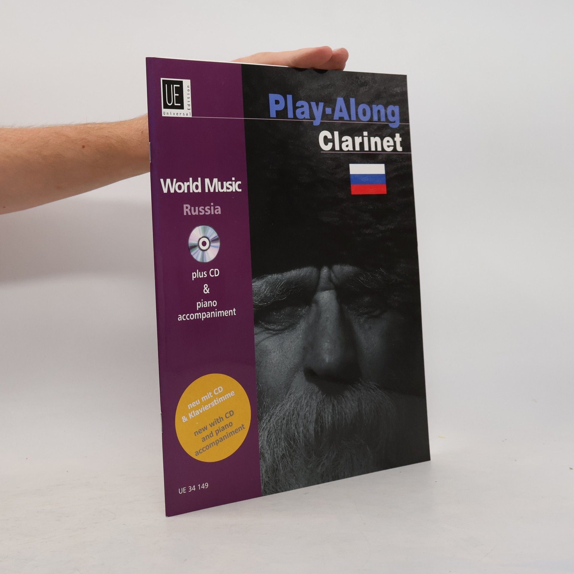 Kolektiv autorů World Music: Russia - Play Along Clarinet - Plus CD & Piano Accompaniment