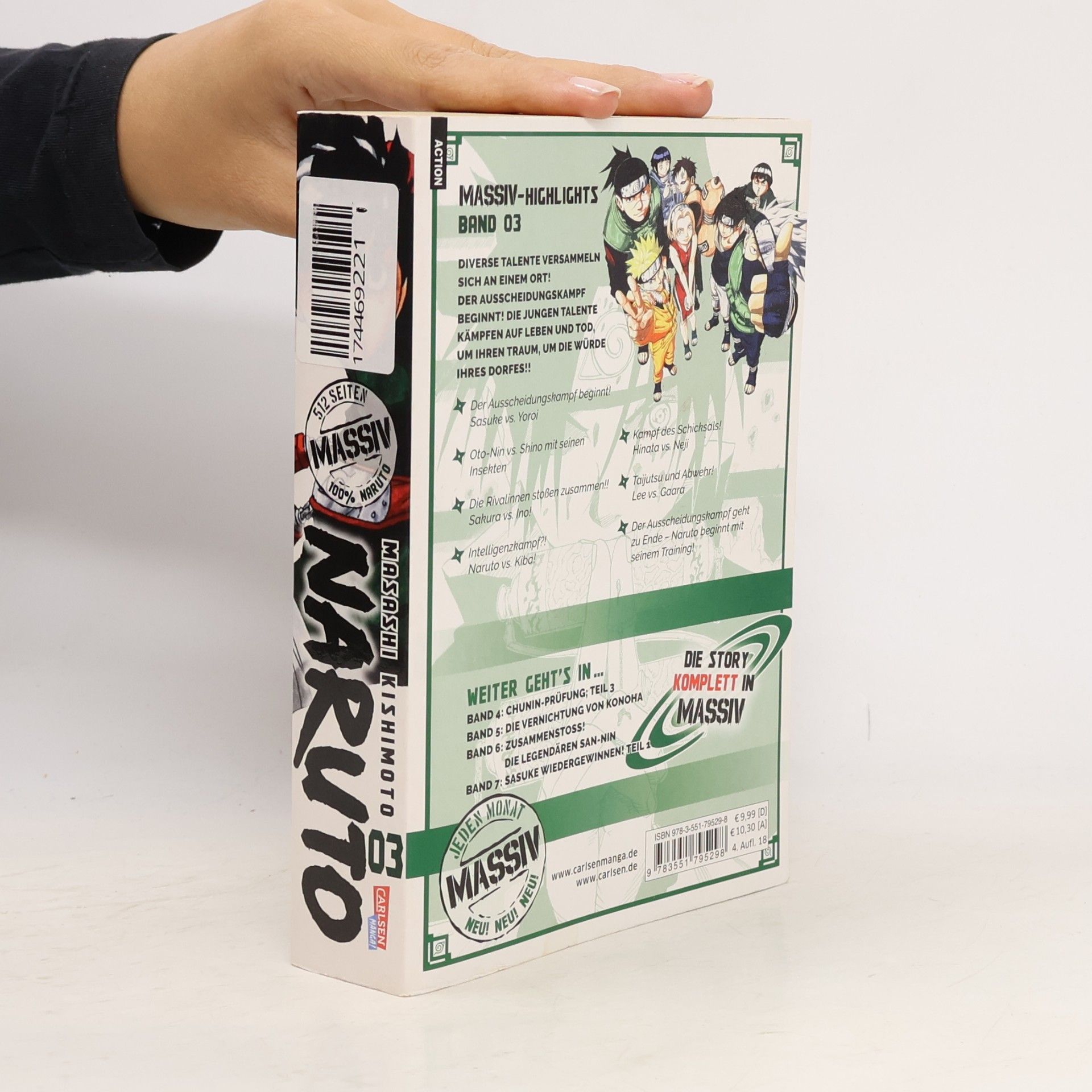 Masashi Kishimoto Naruto Massiv 3