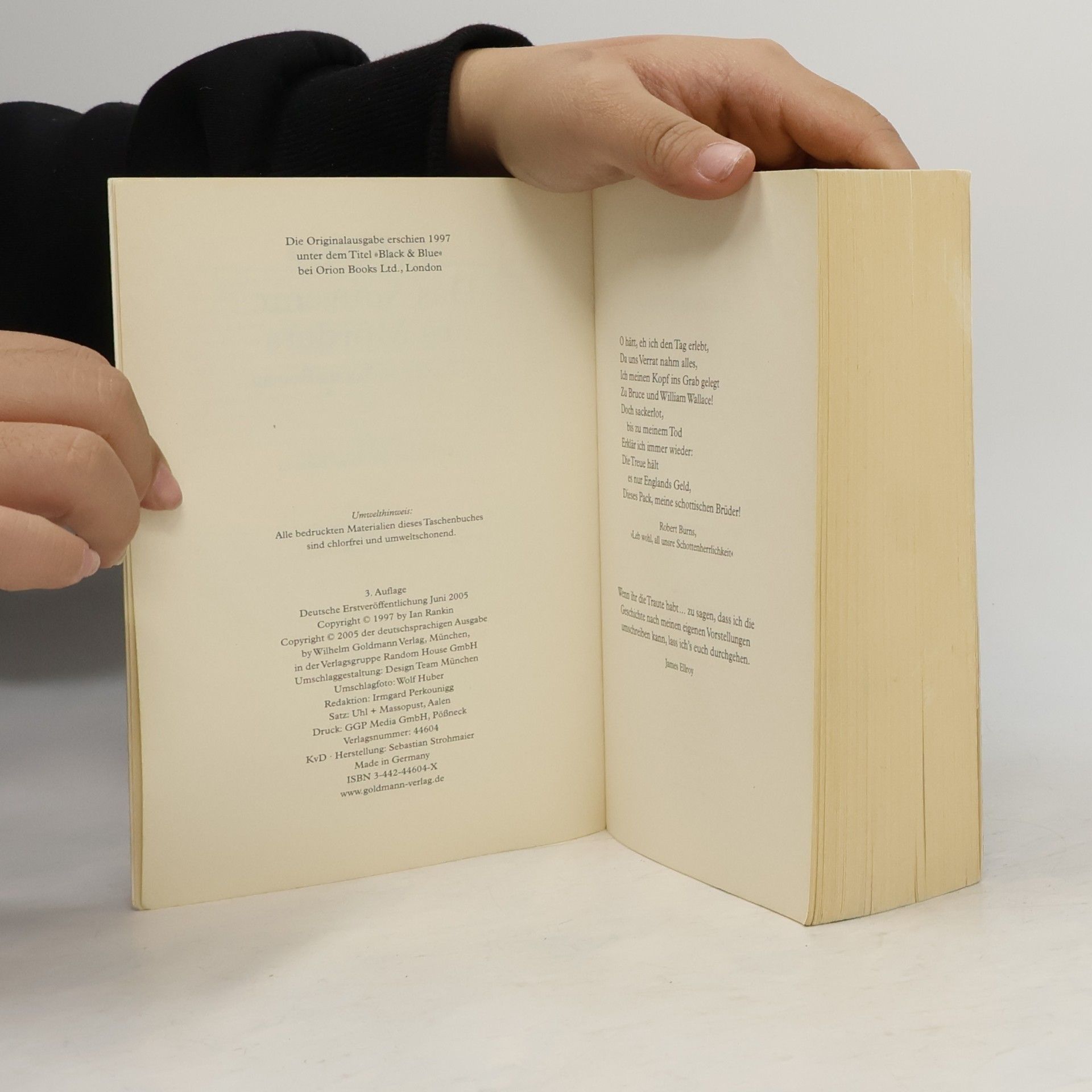 Ian Rankin Das Souvenir des Mörders