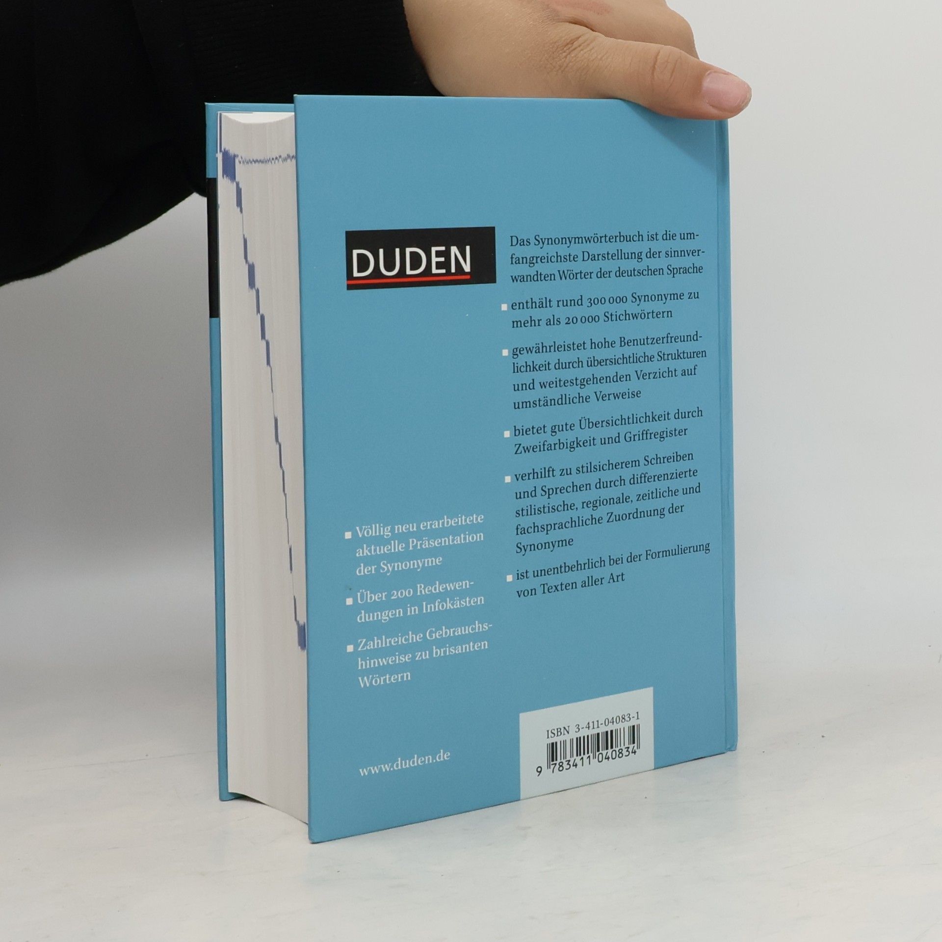 Kolektiv autorů Duden : das Synonymwörterbuch : ein Wörterbuch sinnverwandter Wörter