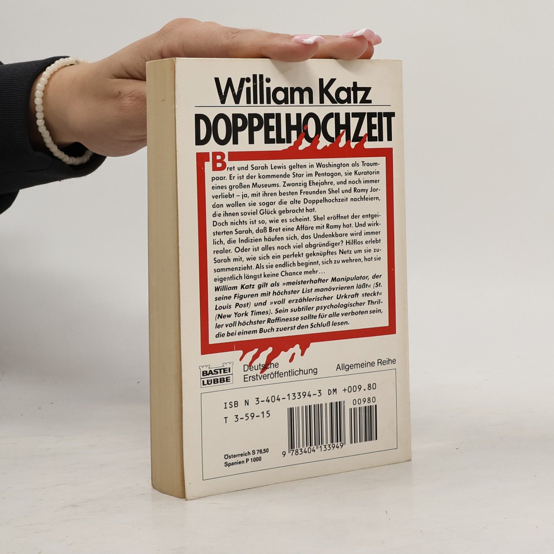 William Katz Doppelhochzeit. Psychothriller