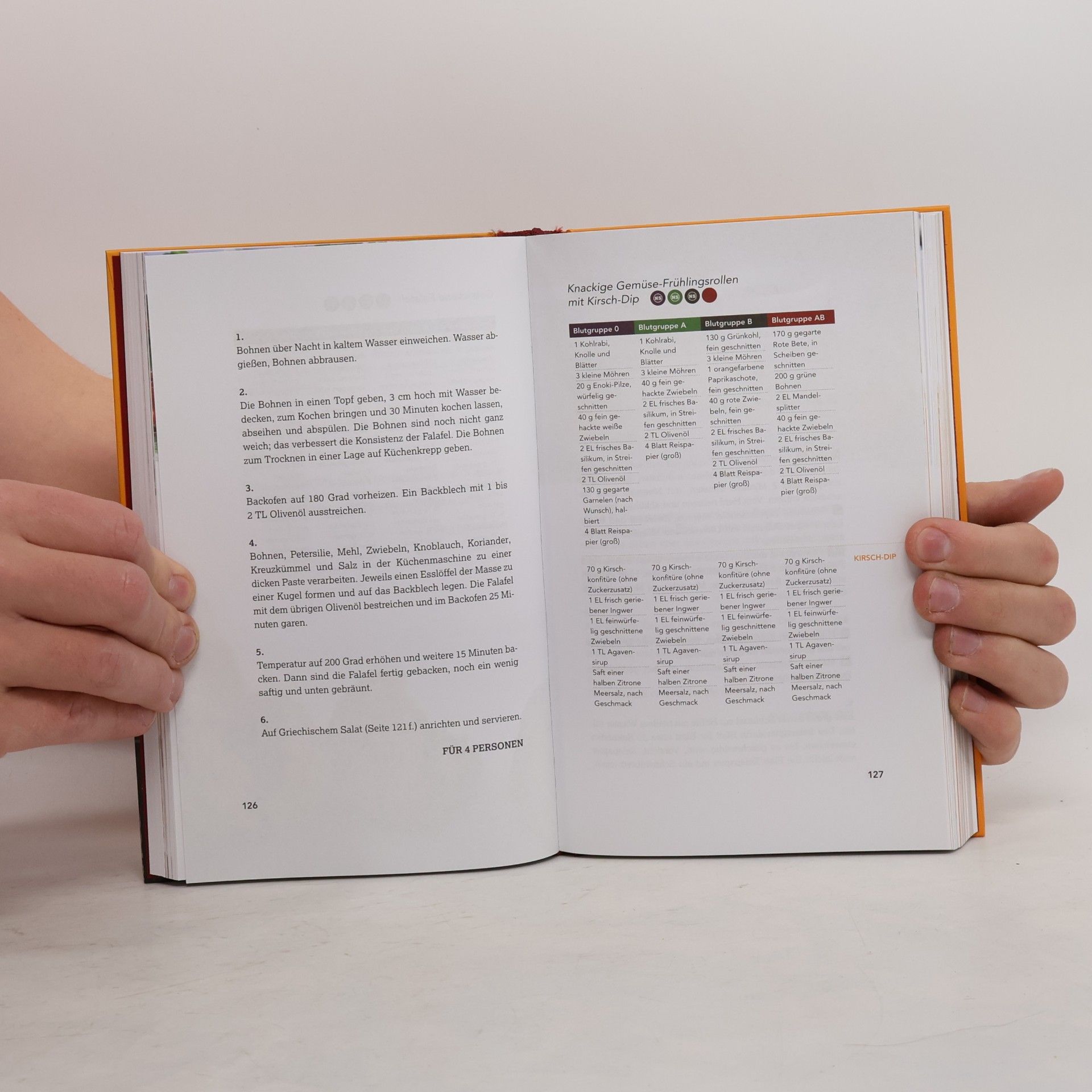 Peter J. D'Adamo 4 Blutgruppen - das große Kochbuch