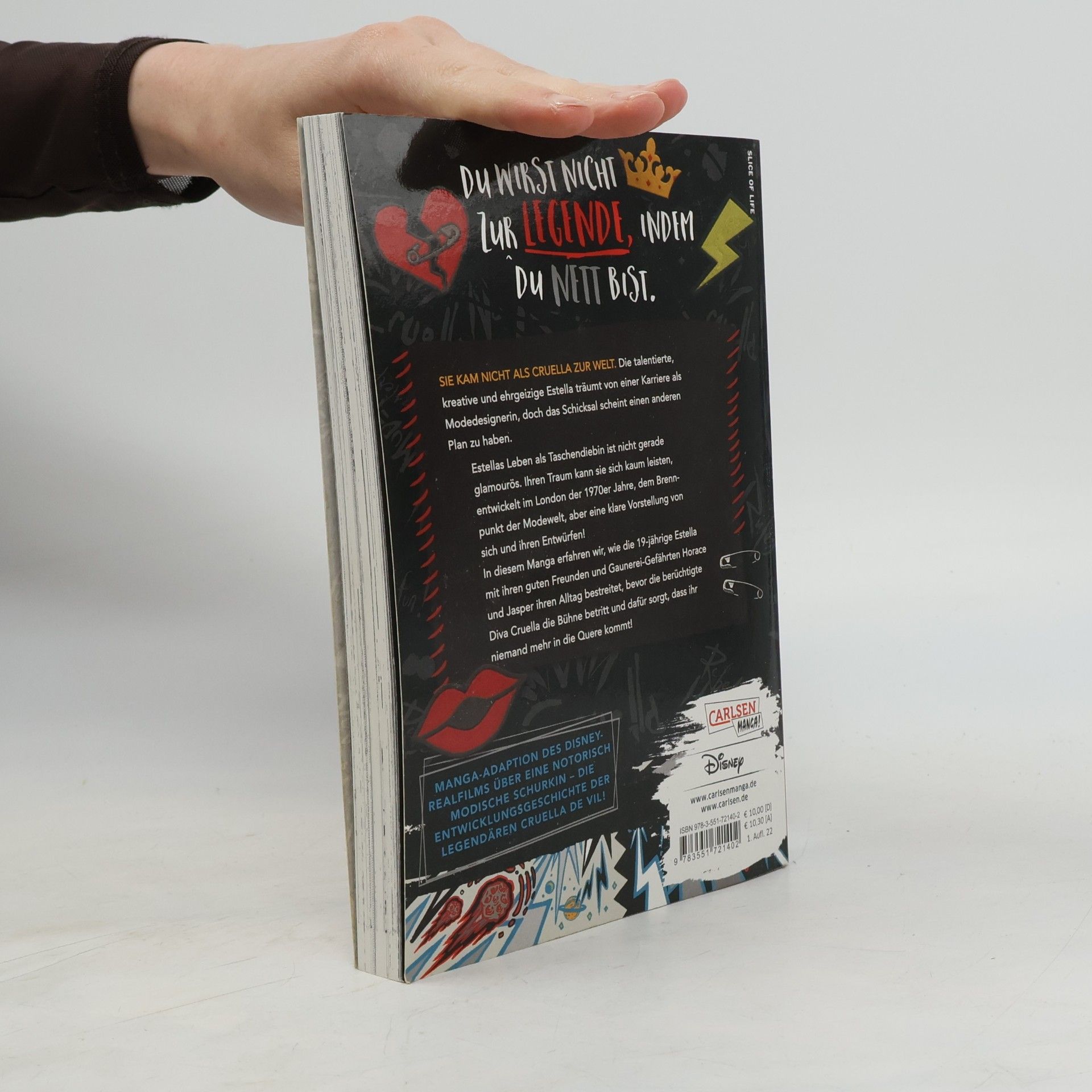 Hachi Ishie Cruella: Der Manga - Black, White & Red