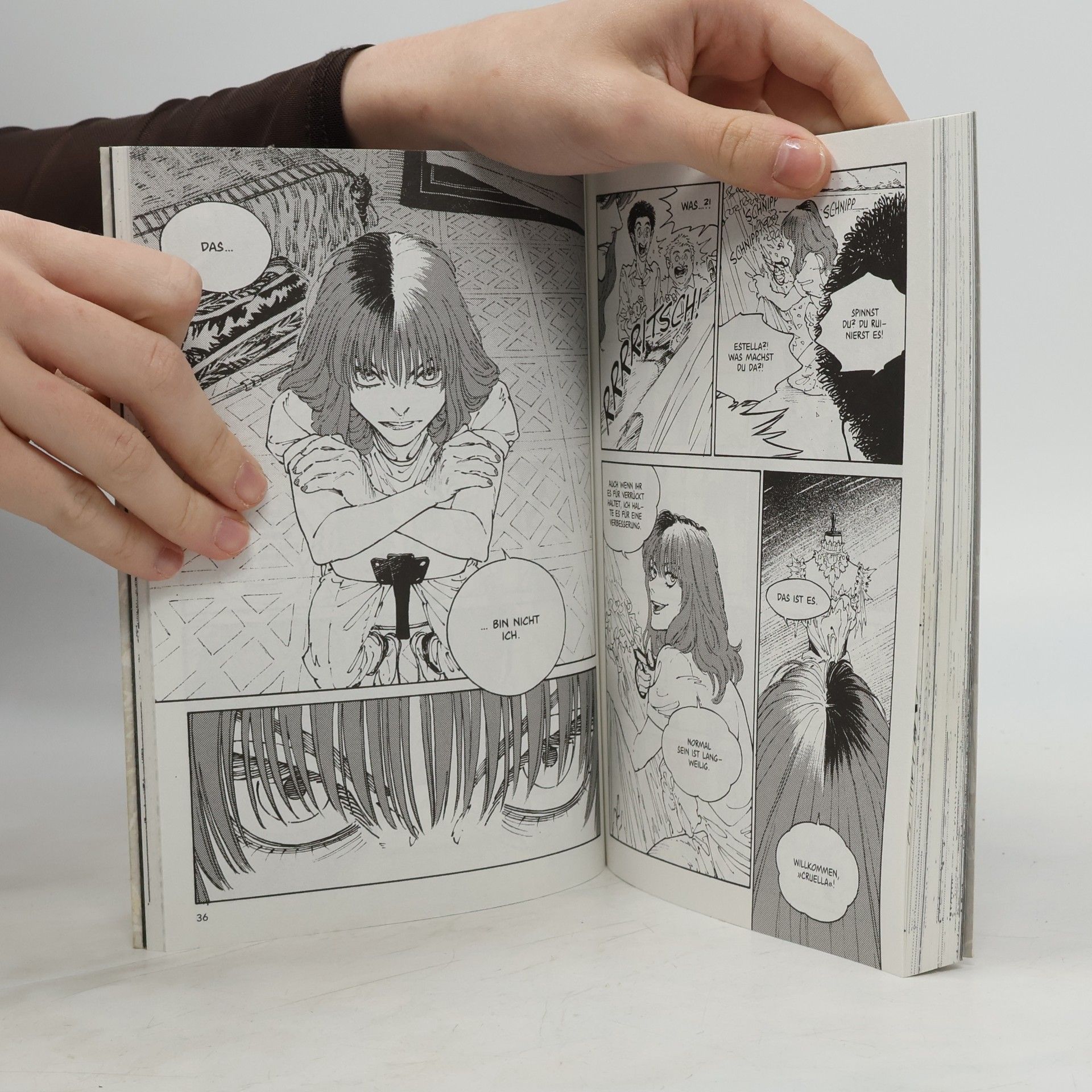 Hachi Ishie Cruella: Der Manga - Black, White & Red