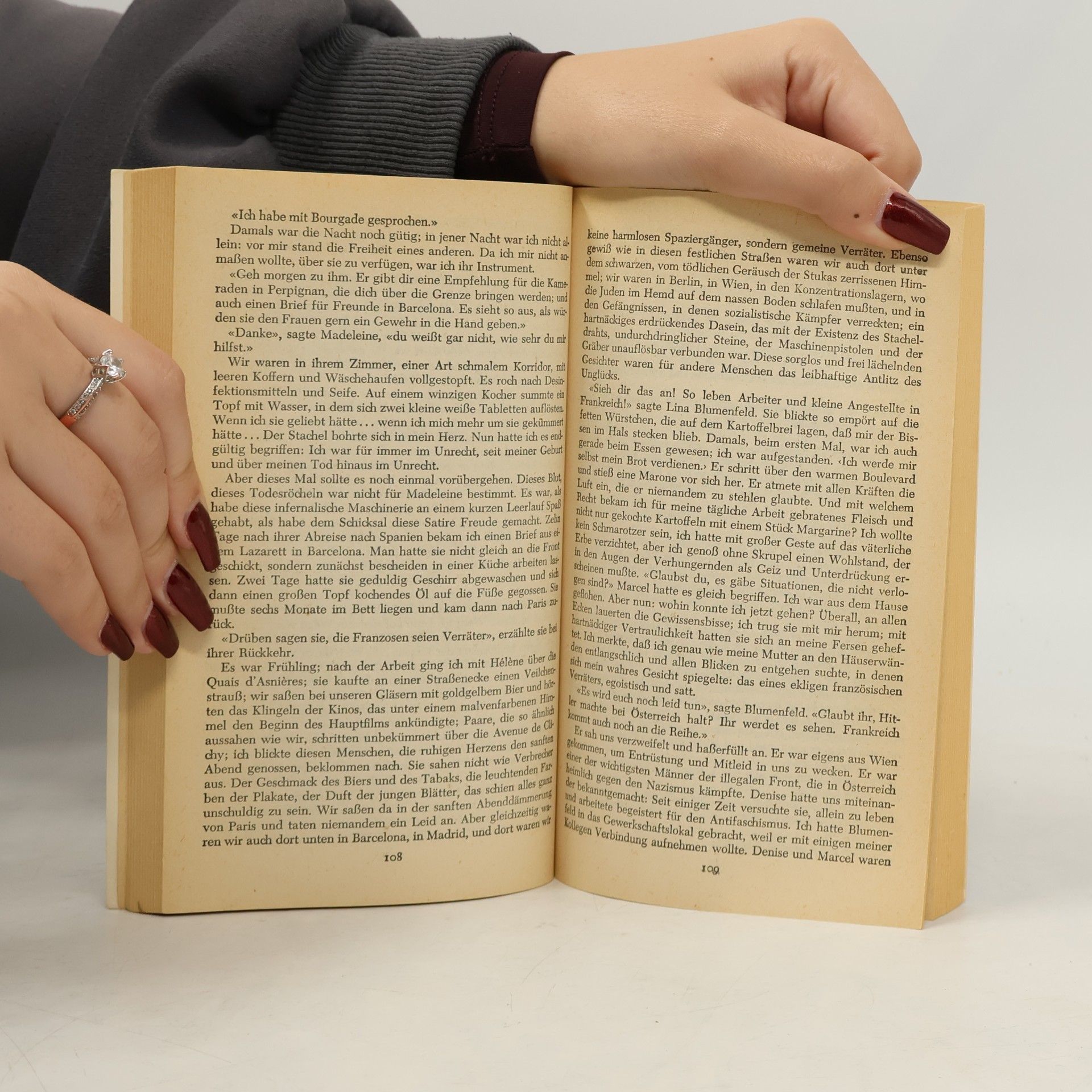 Simone de Beauvoir Das Blut der anderen