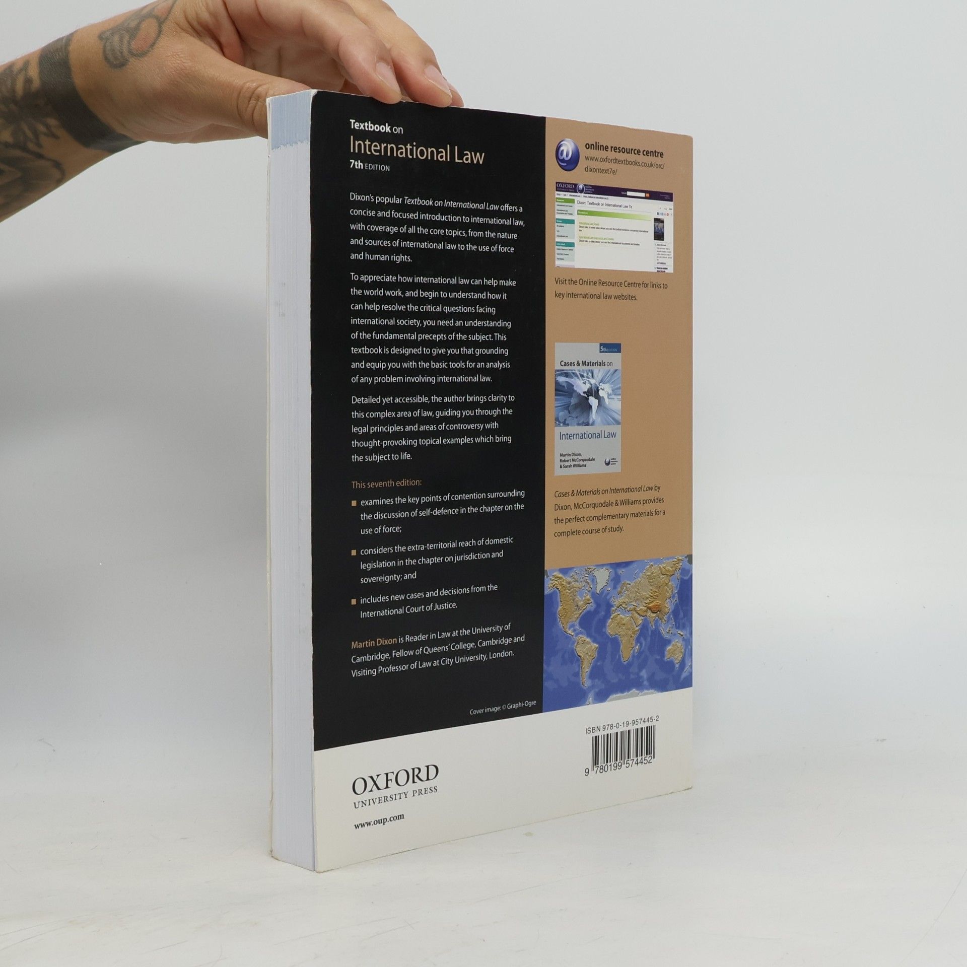 Martin Dixon Textbook on International Law