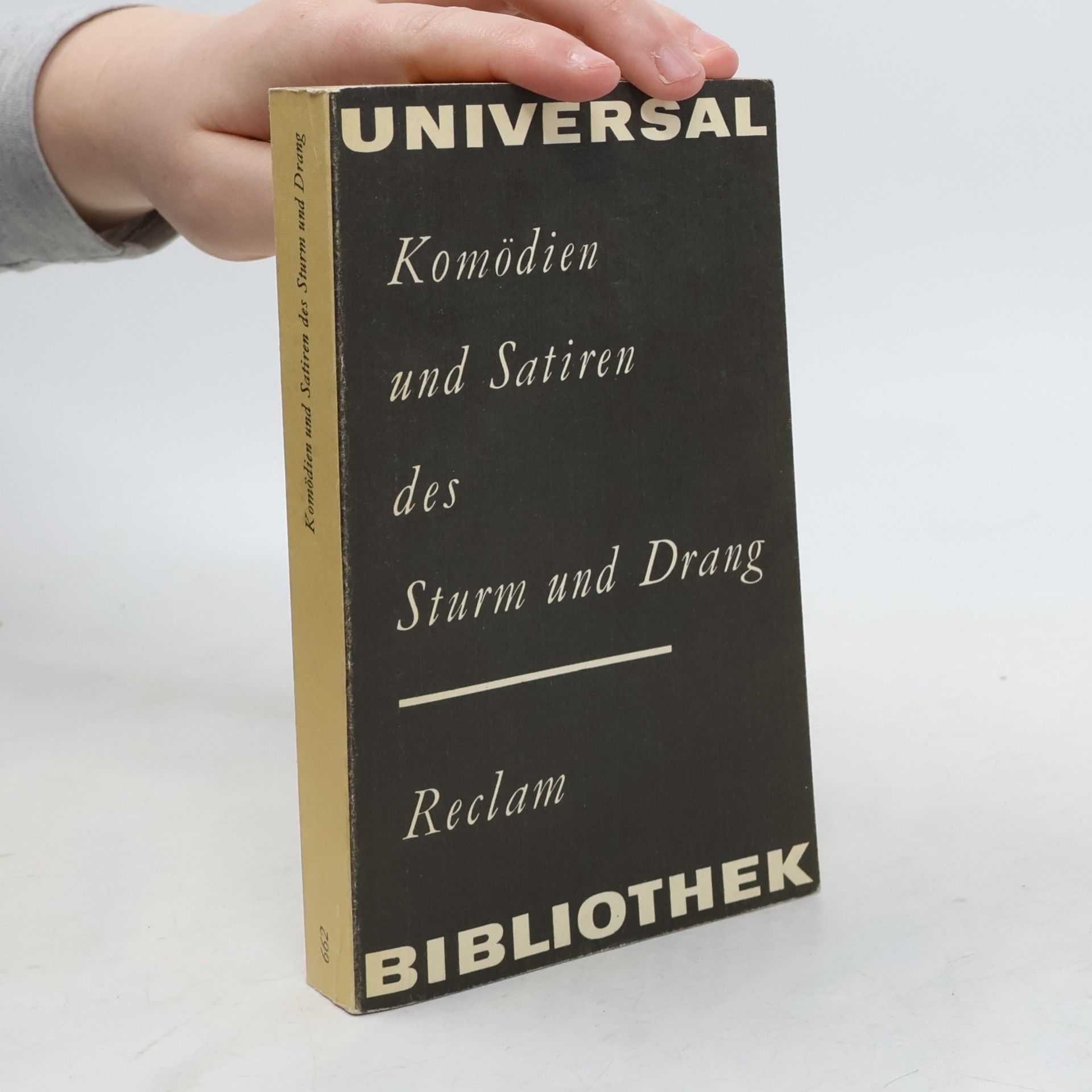 Autorenkollektiv Komödien und Satiren des Sturm und Drang