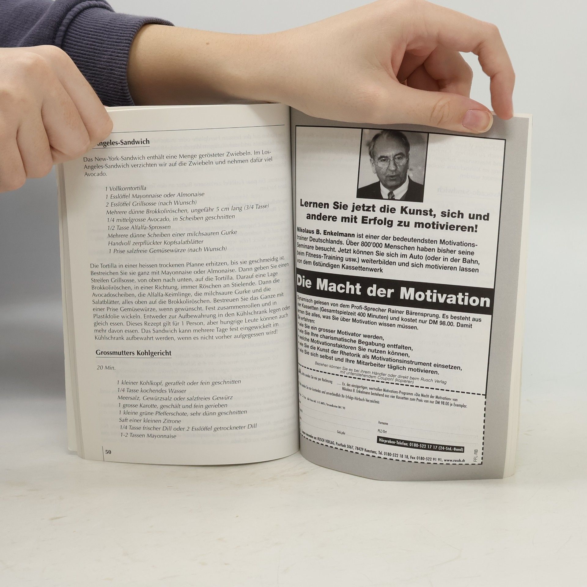Marilyn Diamond Fir für's leben Rezeptbuch