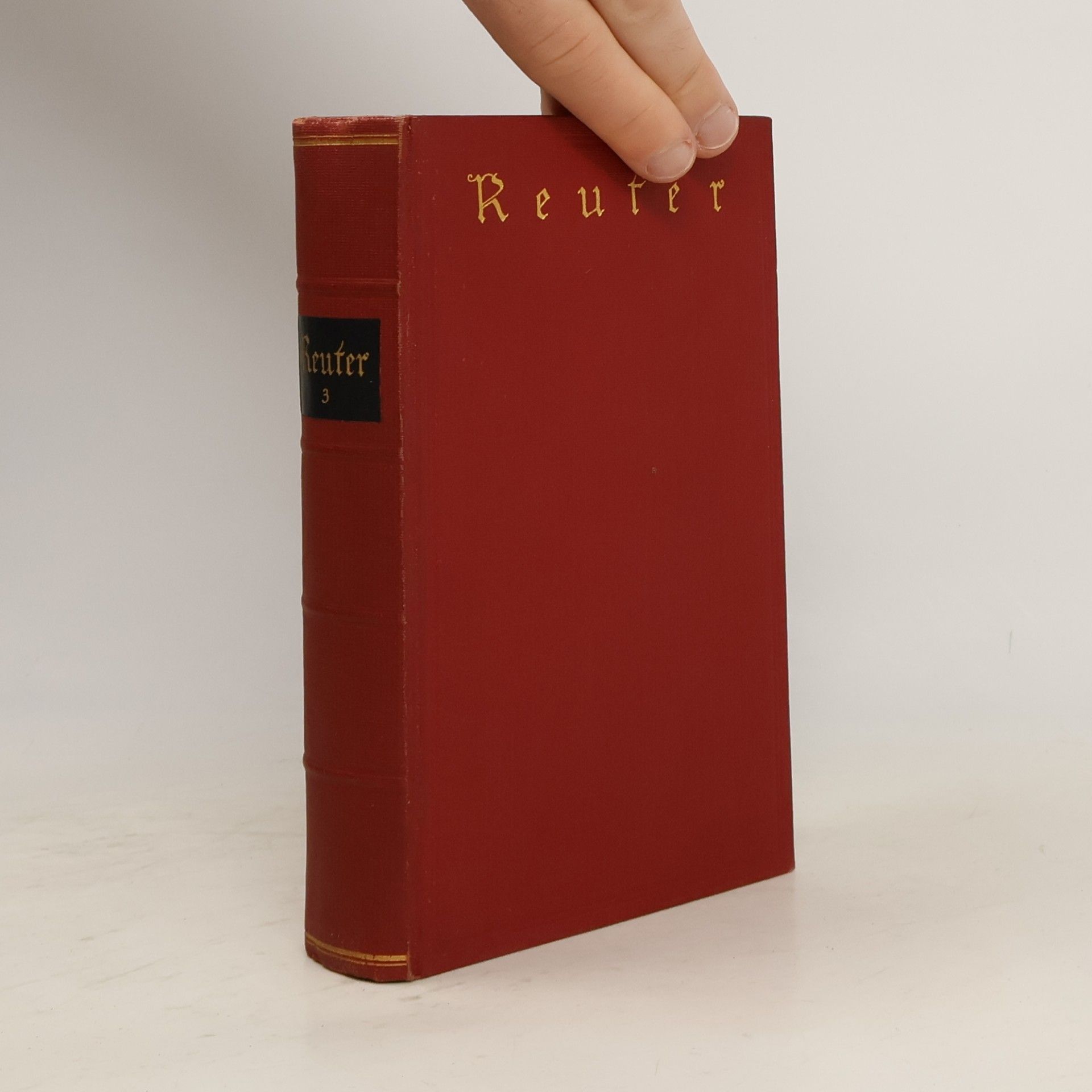 Fritz Reuter Fritz Reuters sämtliche Werke 3