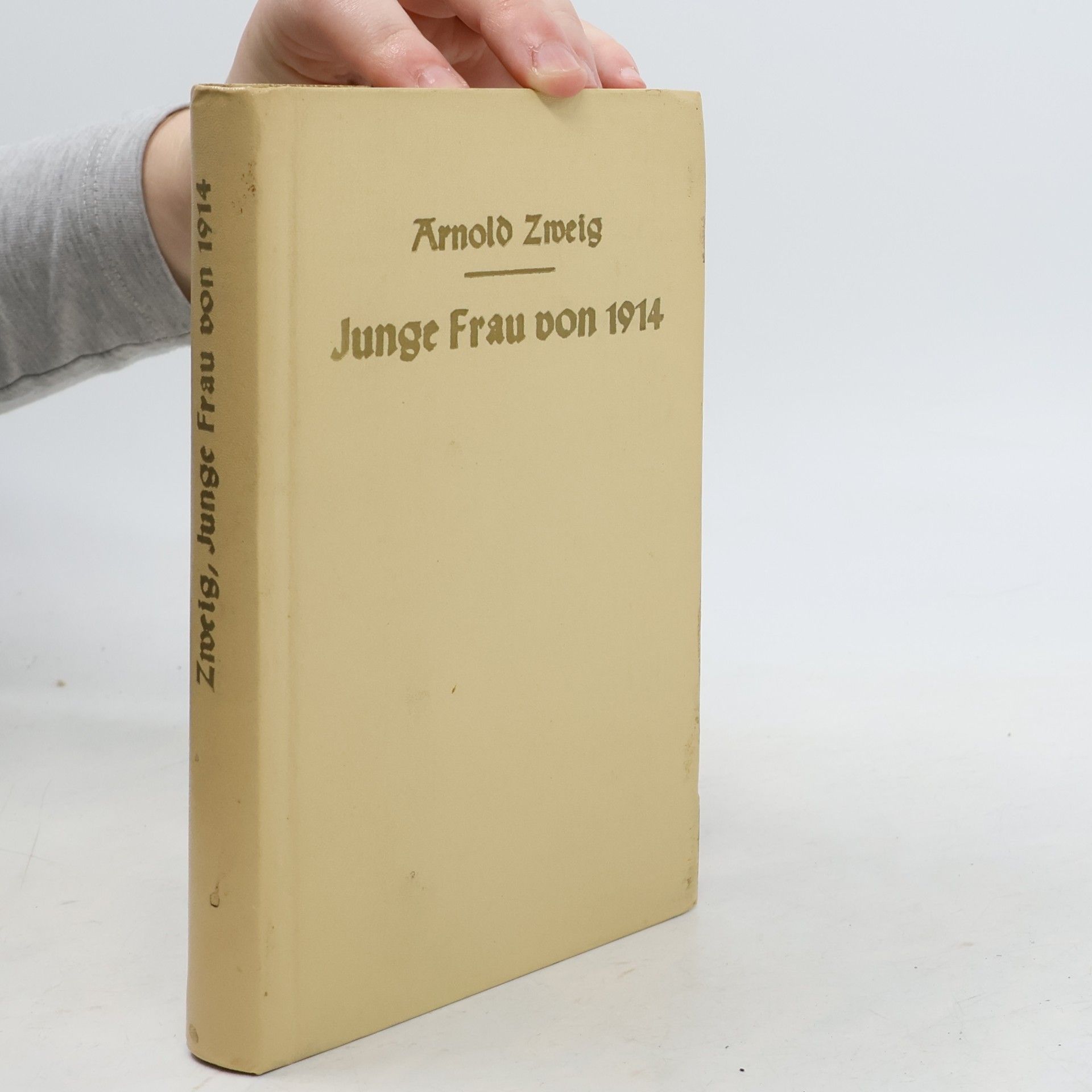 Arnold Zweig Junge Frau von 1914