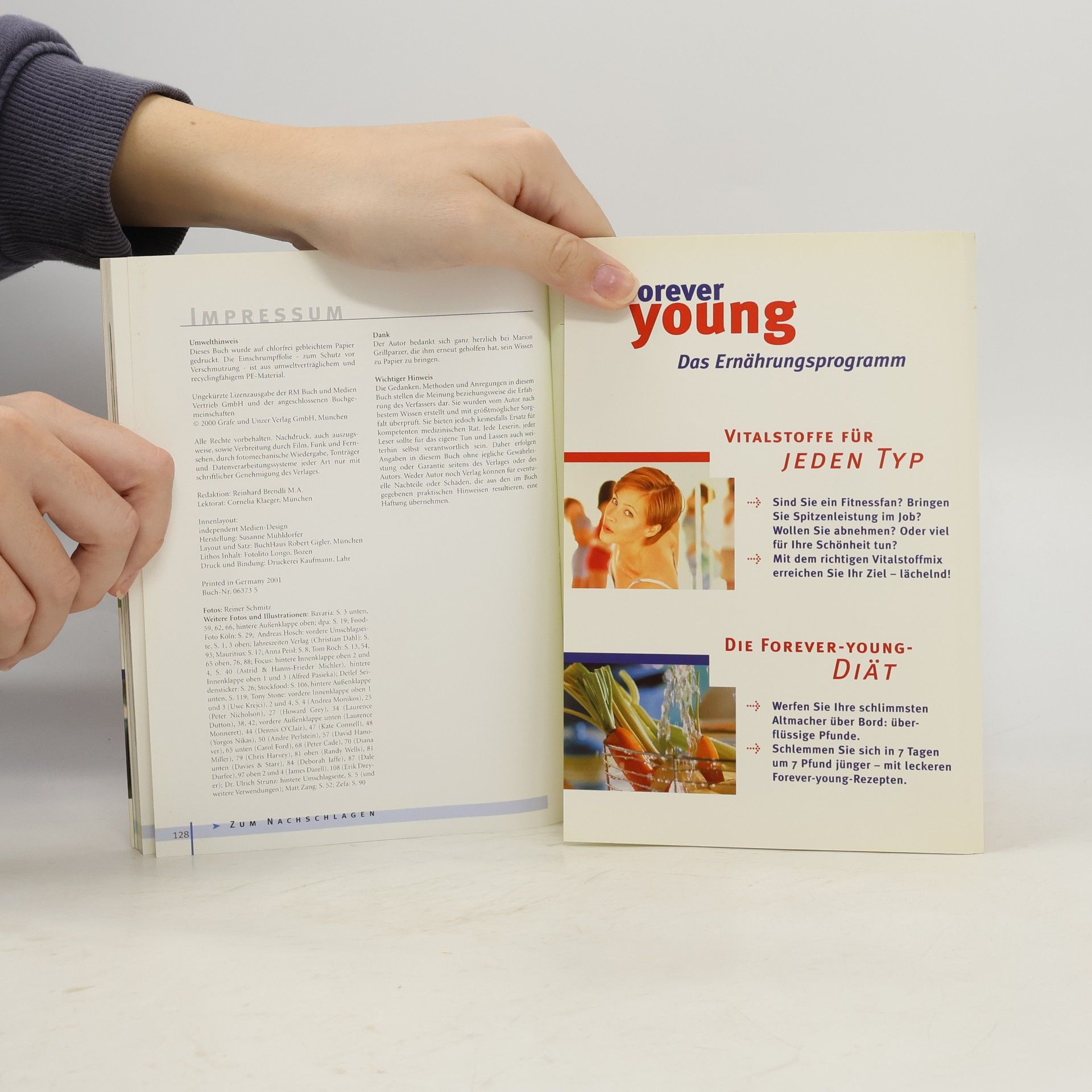 Ulrich Strunz Das Ernährungsprogramm. Forever Young