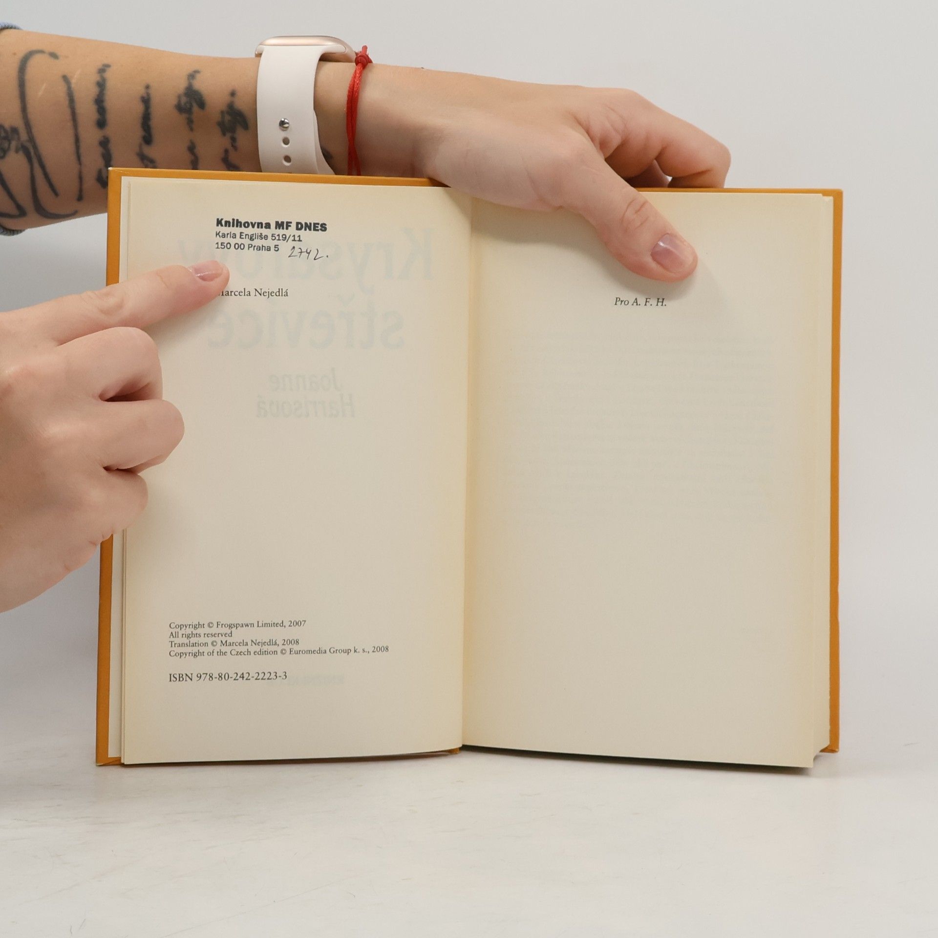 Joanne Harris Krysařovy střevíce