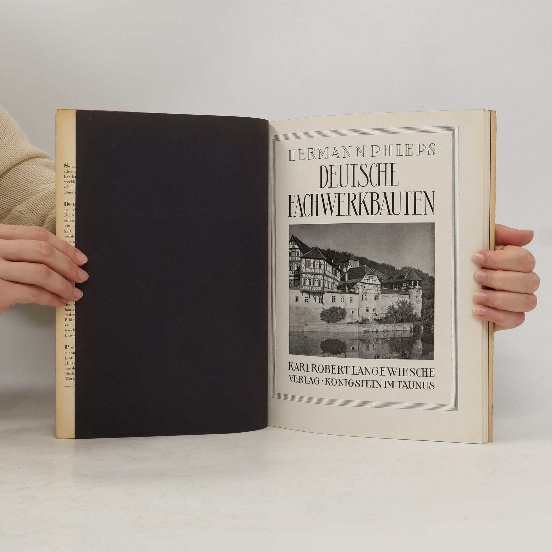 Autorenkollektiv Deutsche Fachwerkbauten. Die Blauen Bücher