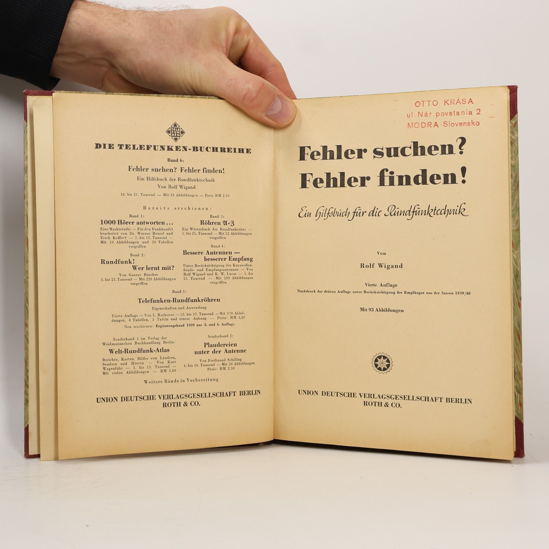 Rolf Wigand Fehler suchen? Fehler finden!