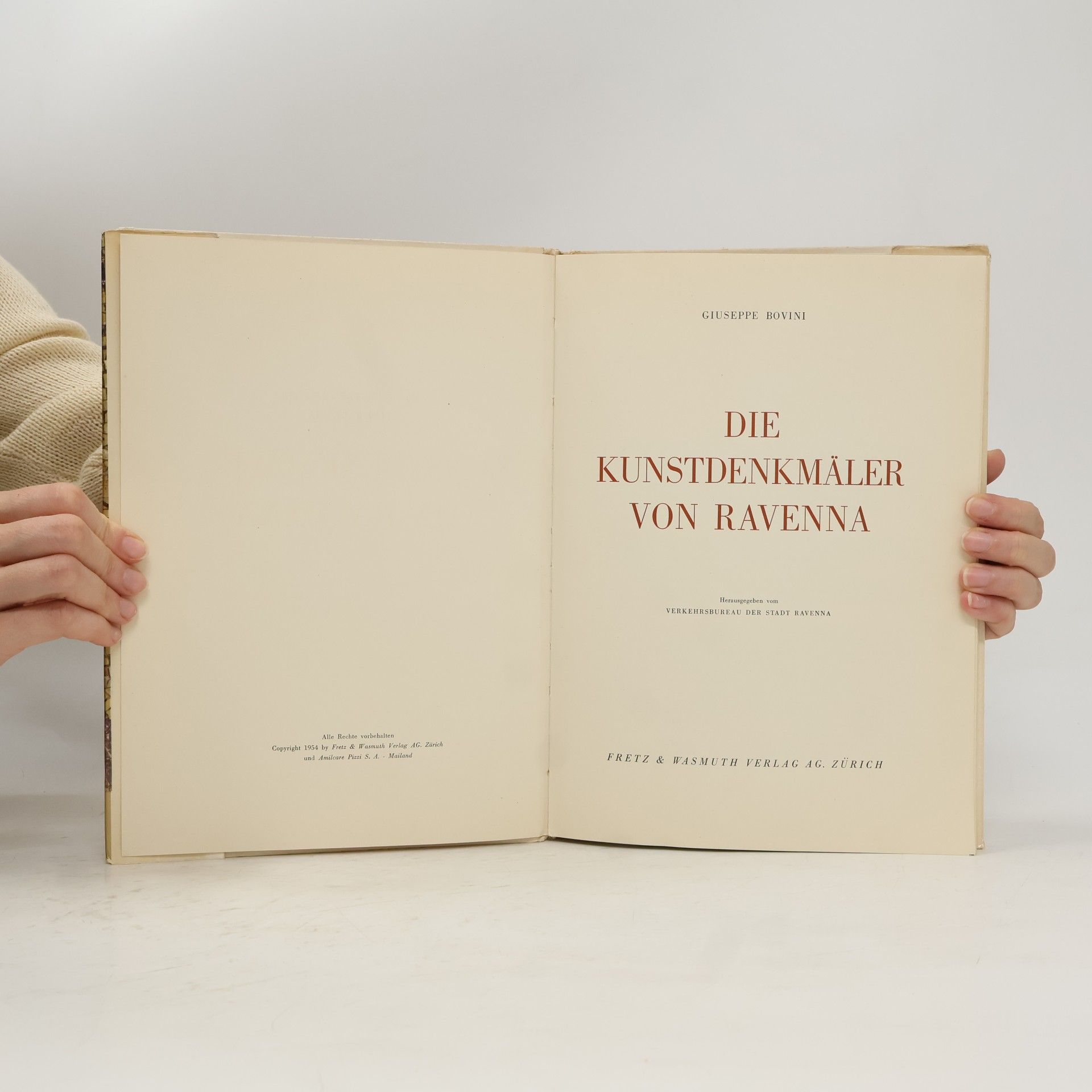 Giuseppe Bovini Die Kunstdenkmäler von Ravenna