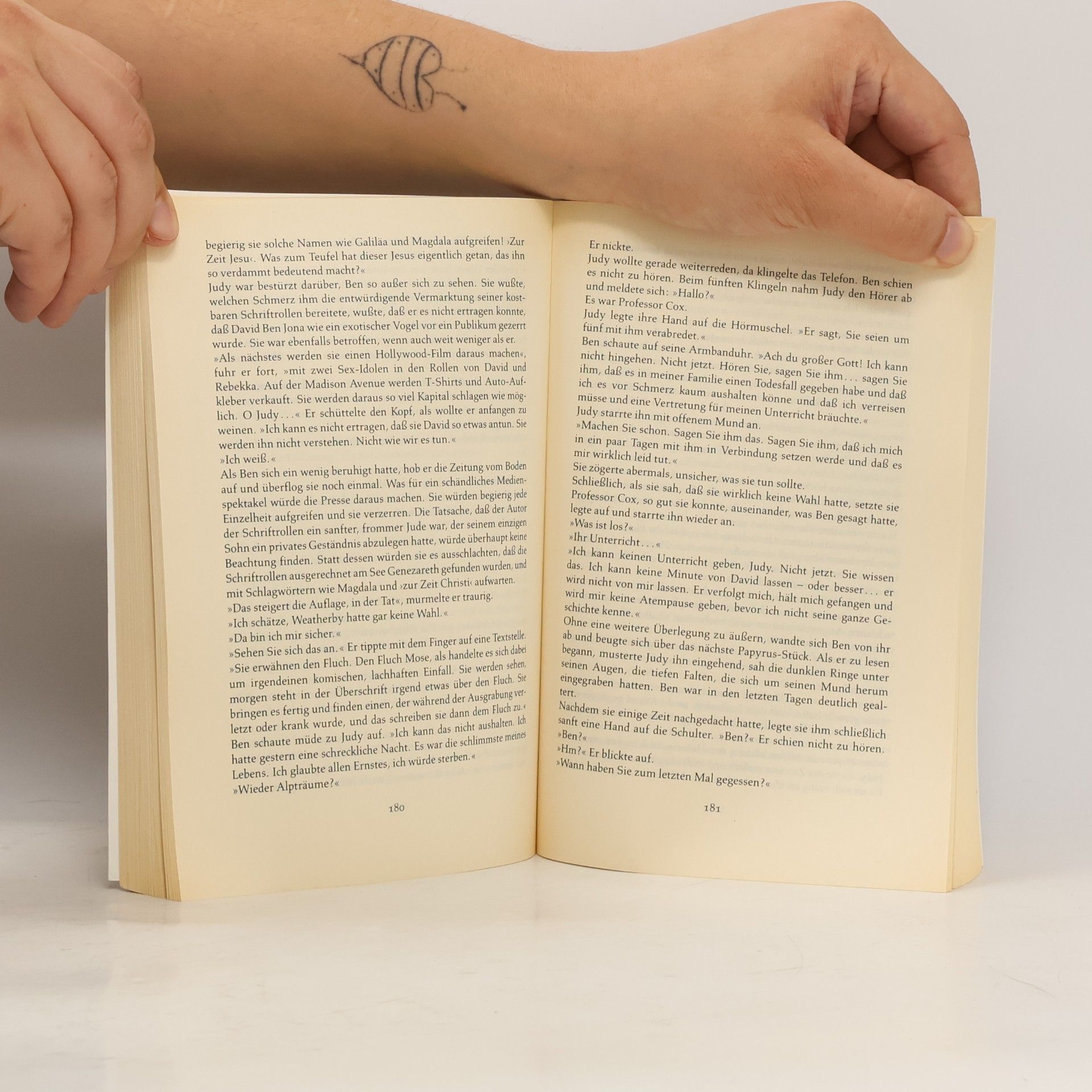 Barbara Wood Der Fluch der Schriftrollen