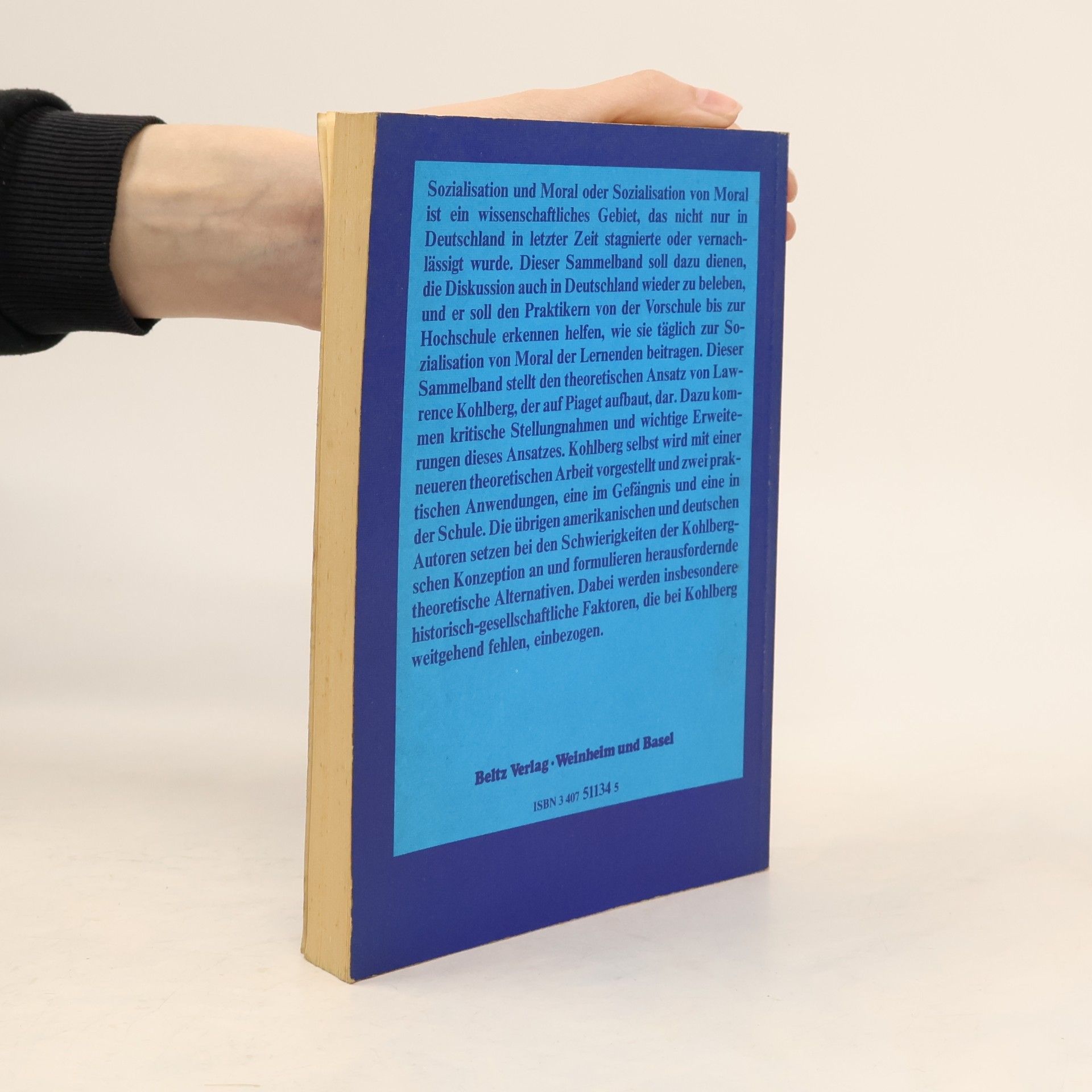Gerhard Heik Portele Beltz Studienbuch: Sozialisation und Moral