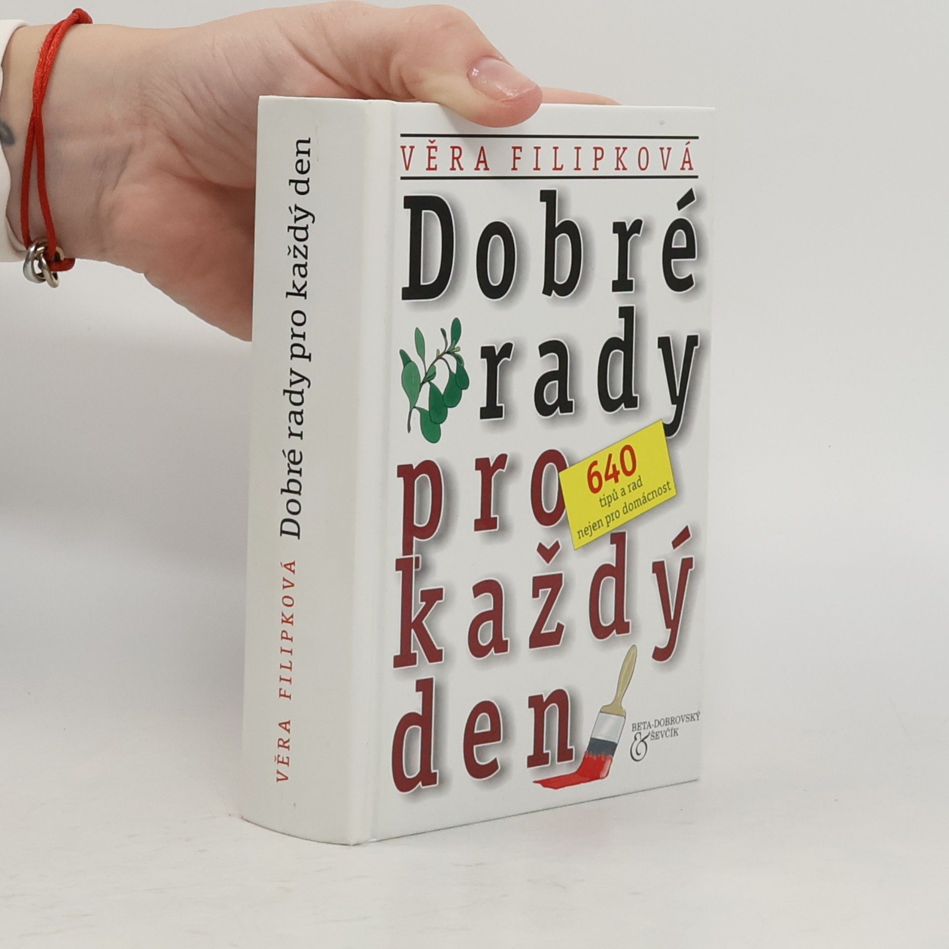 Věra Filipková Dobré rady pro každý den: 640 tipů a rad nejen pro domácnost