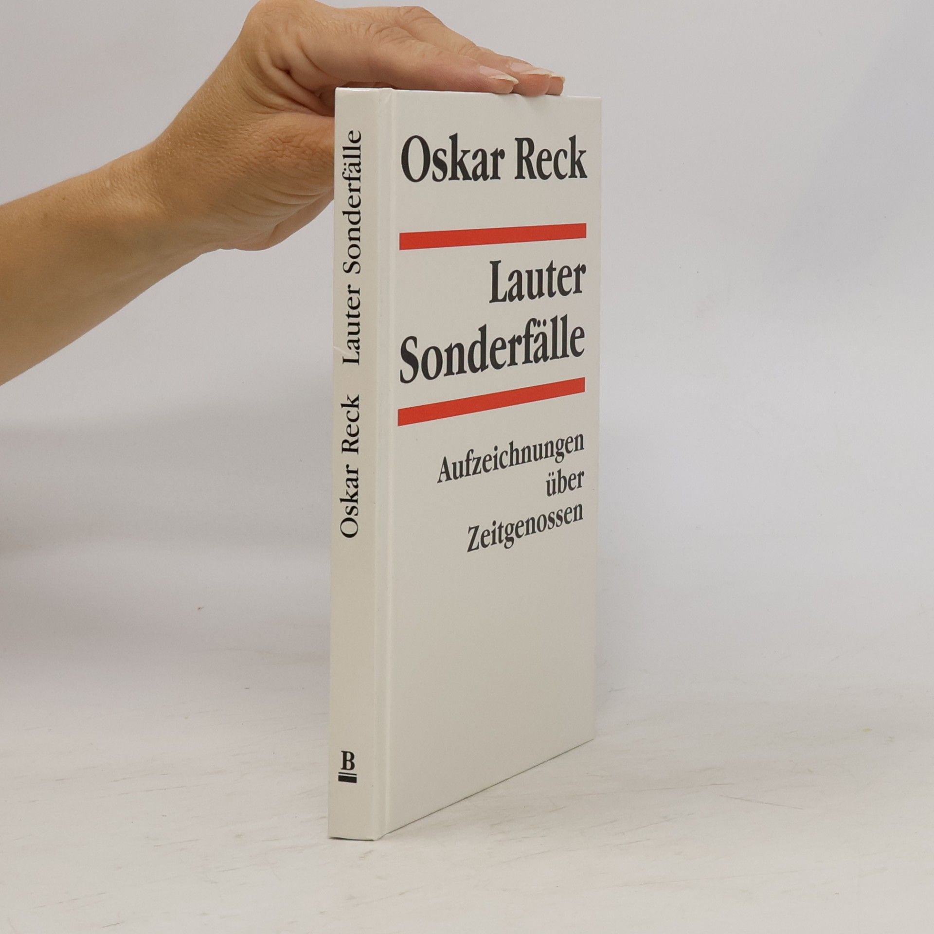 Oskar Reck Lauter Sonderfälle