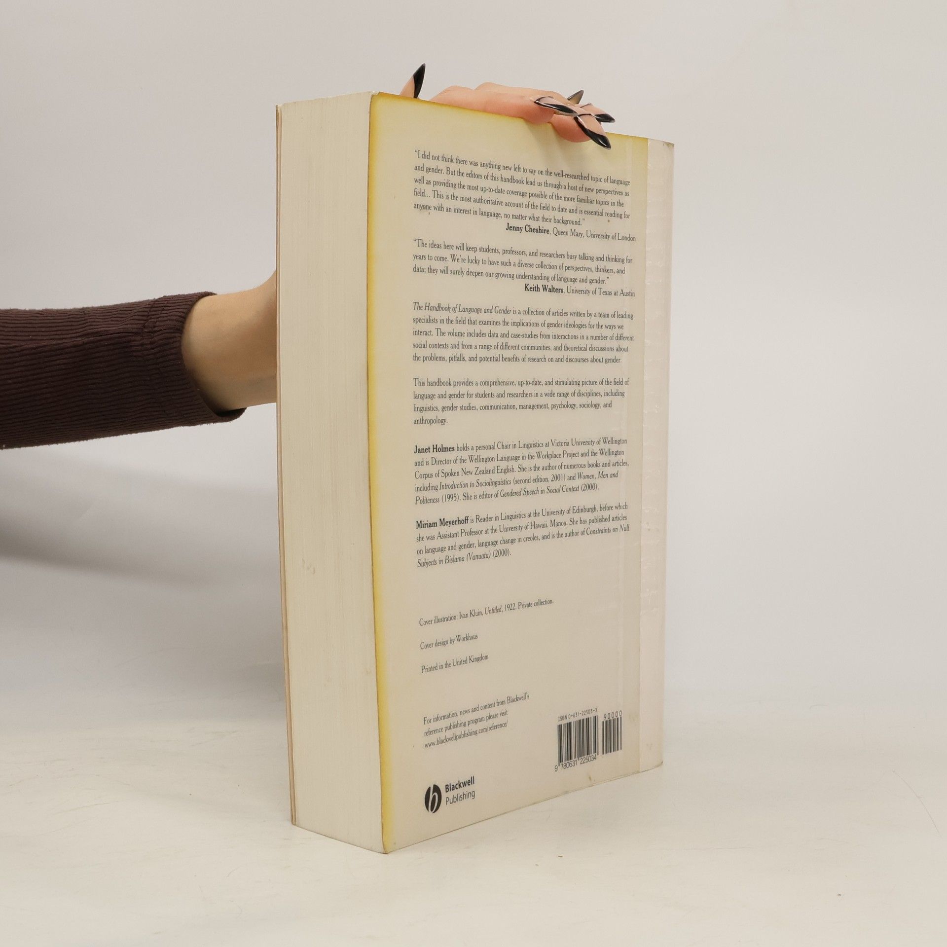 Janet Holmes The handbook of Language and Gender