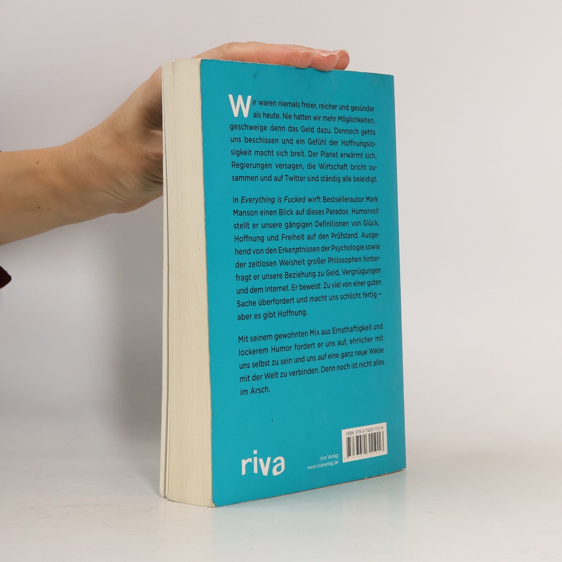 Mark Manson Everything Is Fucked