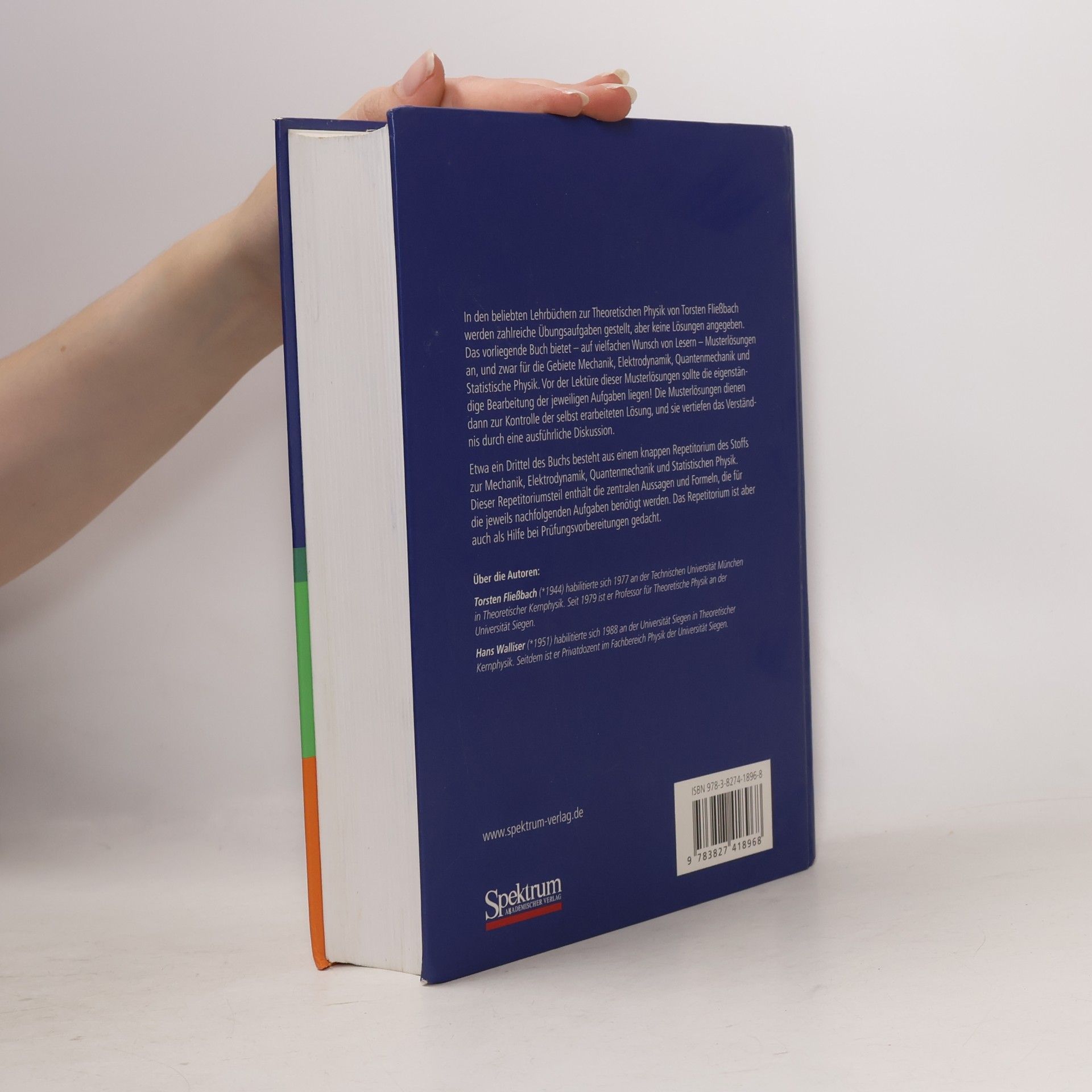 Torsten Fließbach Arbeitsbuch zur Theoretischen Physik