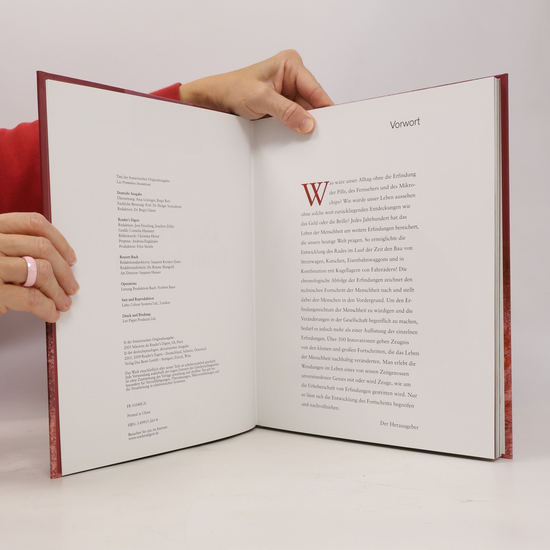 Reader's Digest Die ersten Erfindungen