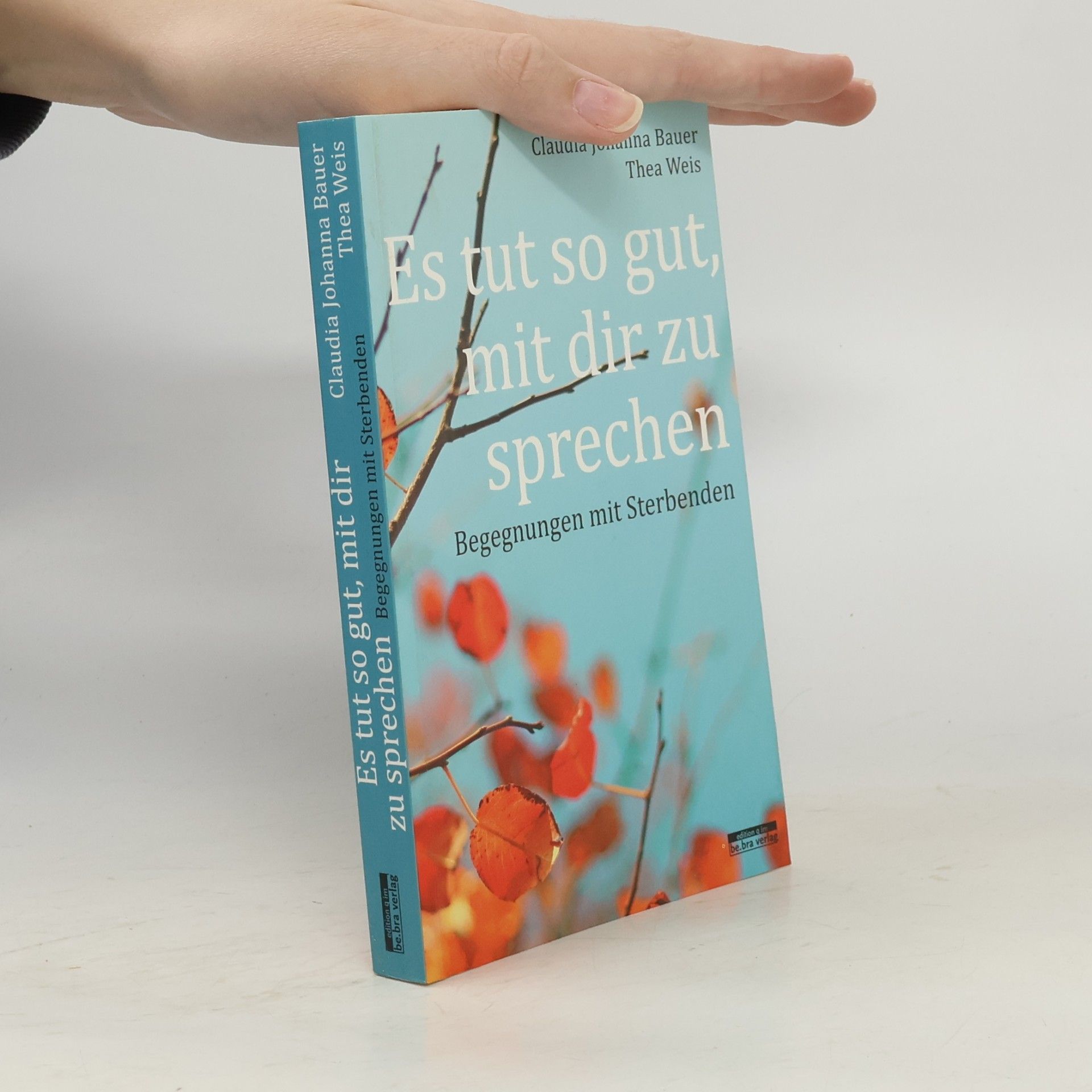 Claudia Bauer-Christoph Es tut so gut, mit dir zu sprechen