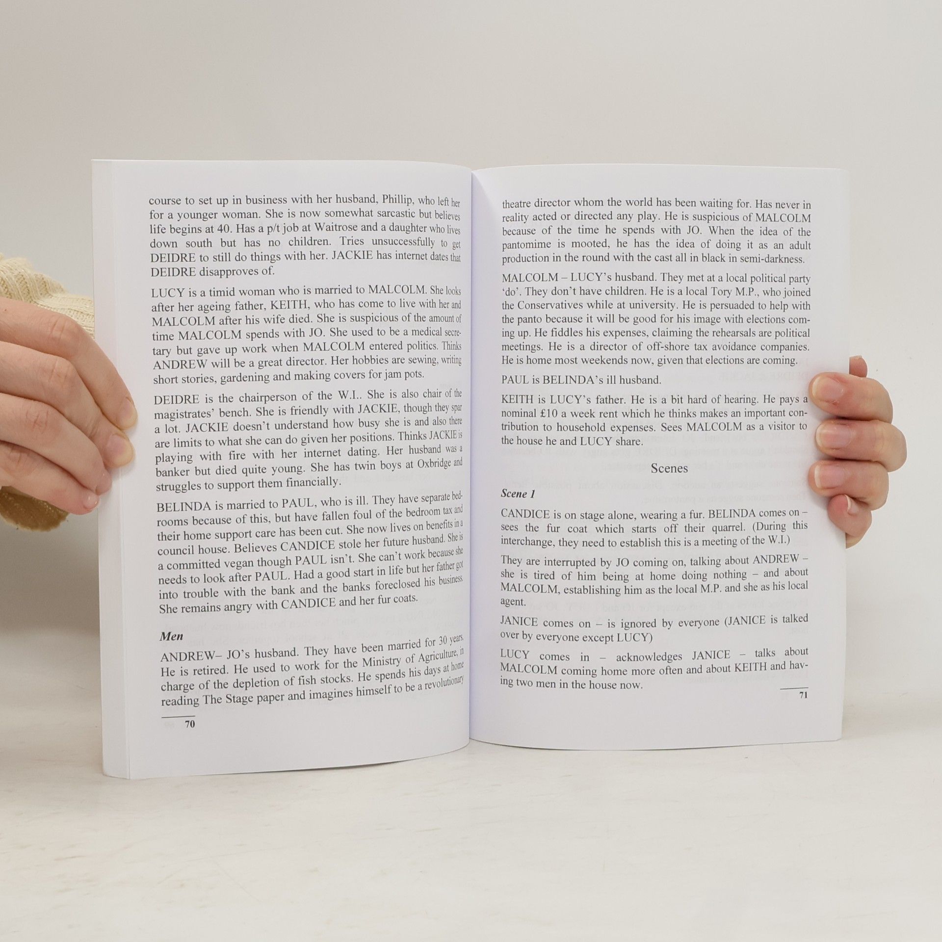 The Curtain Up Players The Handy Book of Unscripted Plays