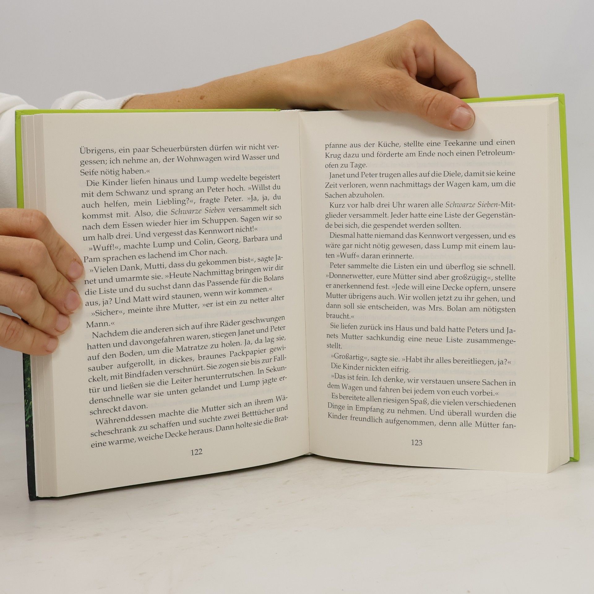 Enid Blyton Abenteuergeschichten mit der Schwarzen 7