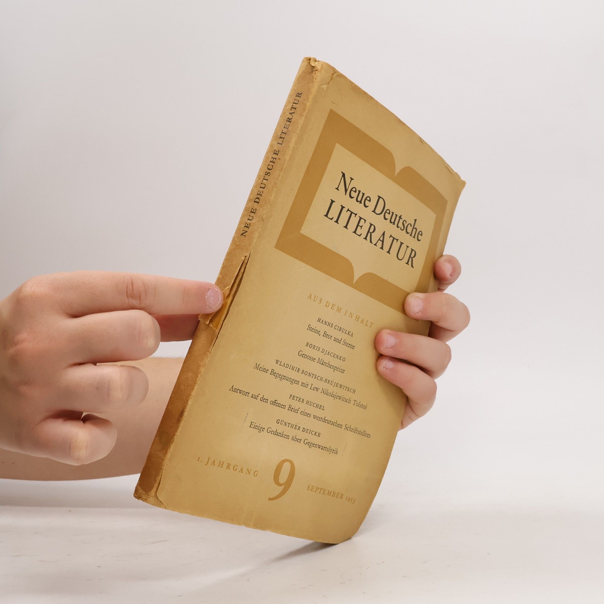 Hanns Cibulka Neue Deutsche Literatur
